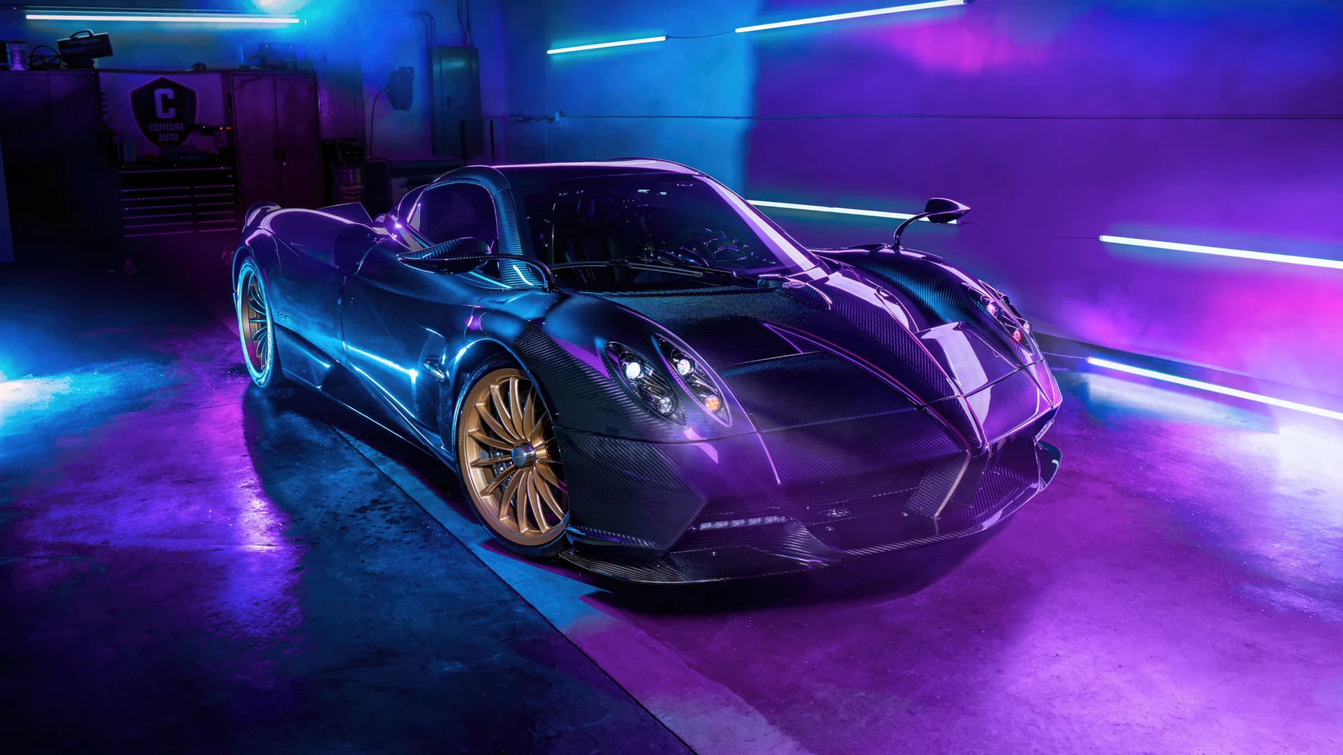 帕加尼Pagani Huayra Roadster 超酷跑车 12k跑车壁纸