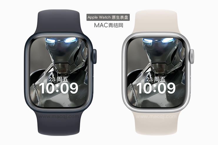 钢铁侠 全身机甲 Apple Watch景深原生人像表盘