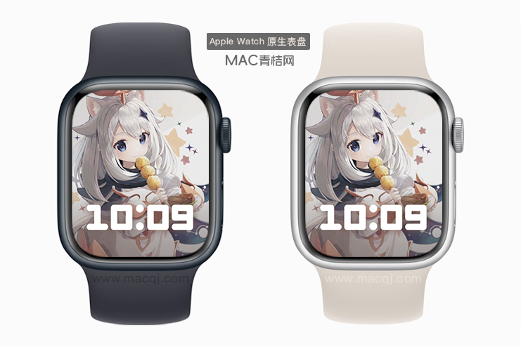 原神派蒙 Apple Watch景深原生人像表盘