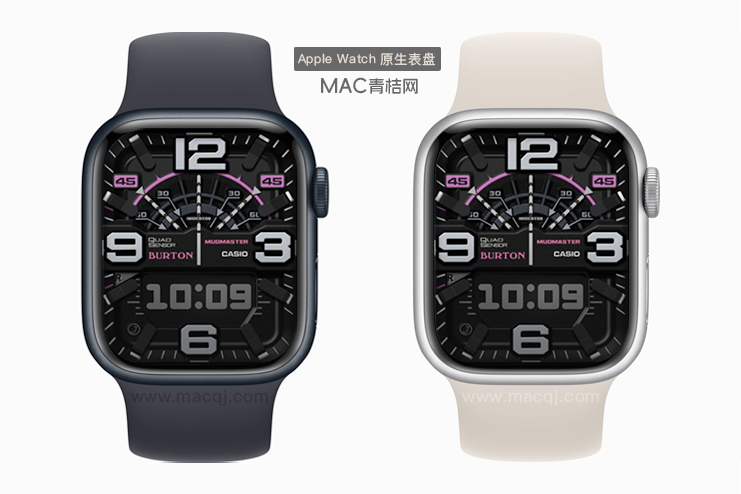 卡西欧经典2 Apple Watch景深原生人像表盘