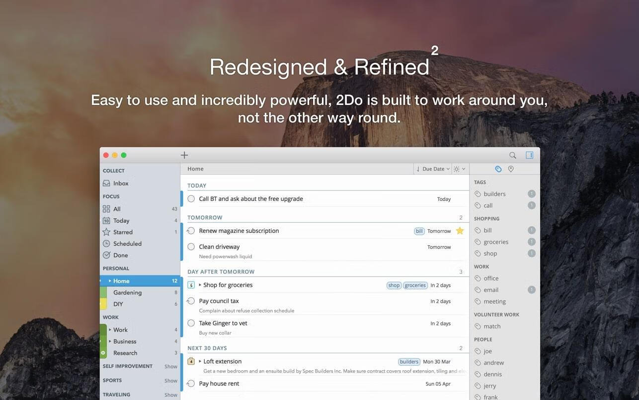 2Do for Mac v2.8.3中文激活版 待办事项GTD任务管理-2