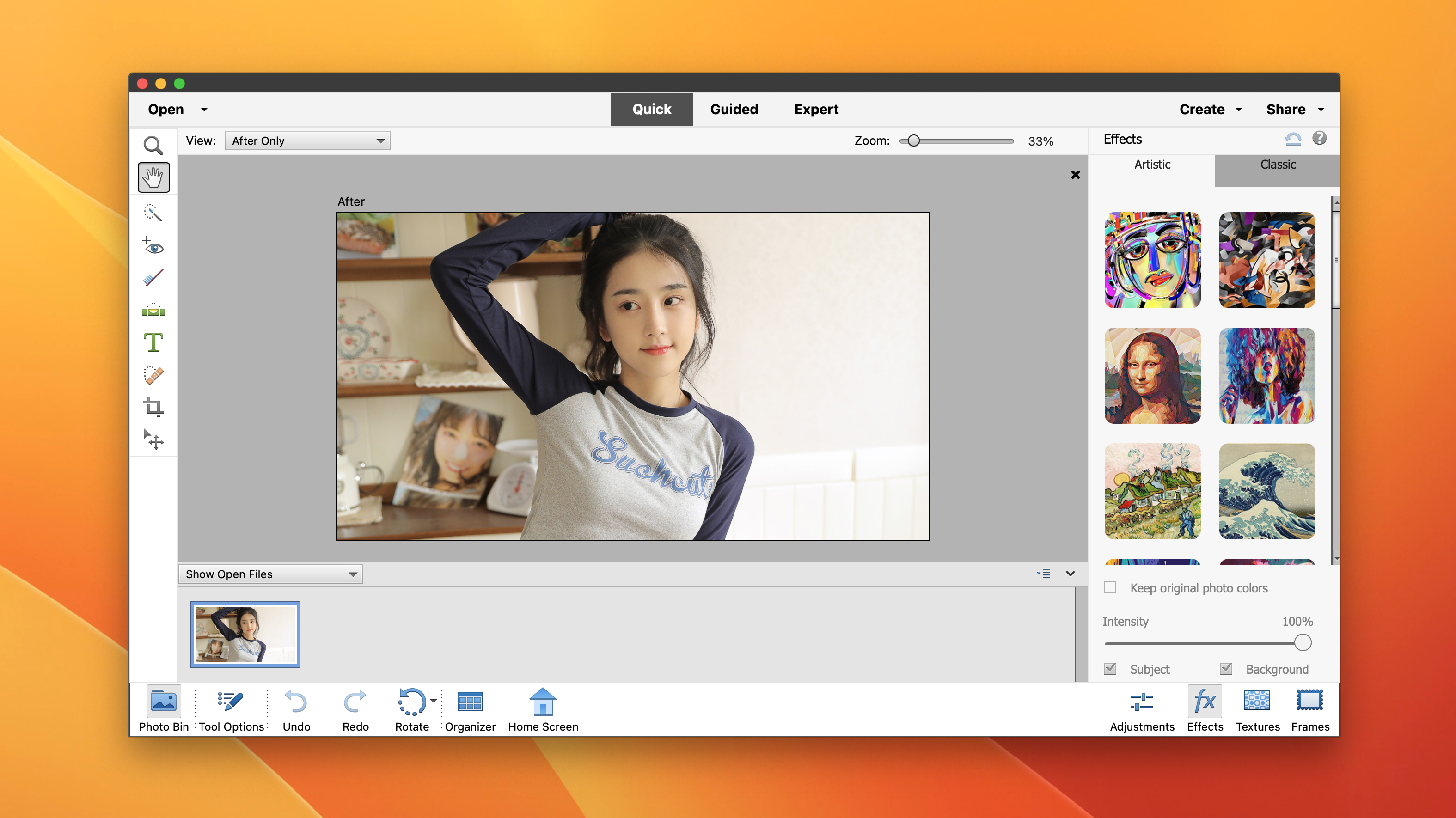 Photoshop Elements 2023 for Mac v21.0激活Rid版 (PS简化版2023)-1