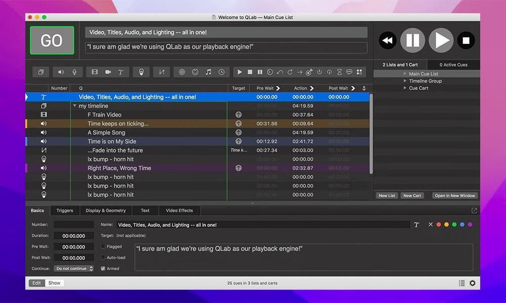 QLab Pro for Mac v5.2.4激活版 音频编辑处理工具-1