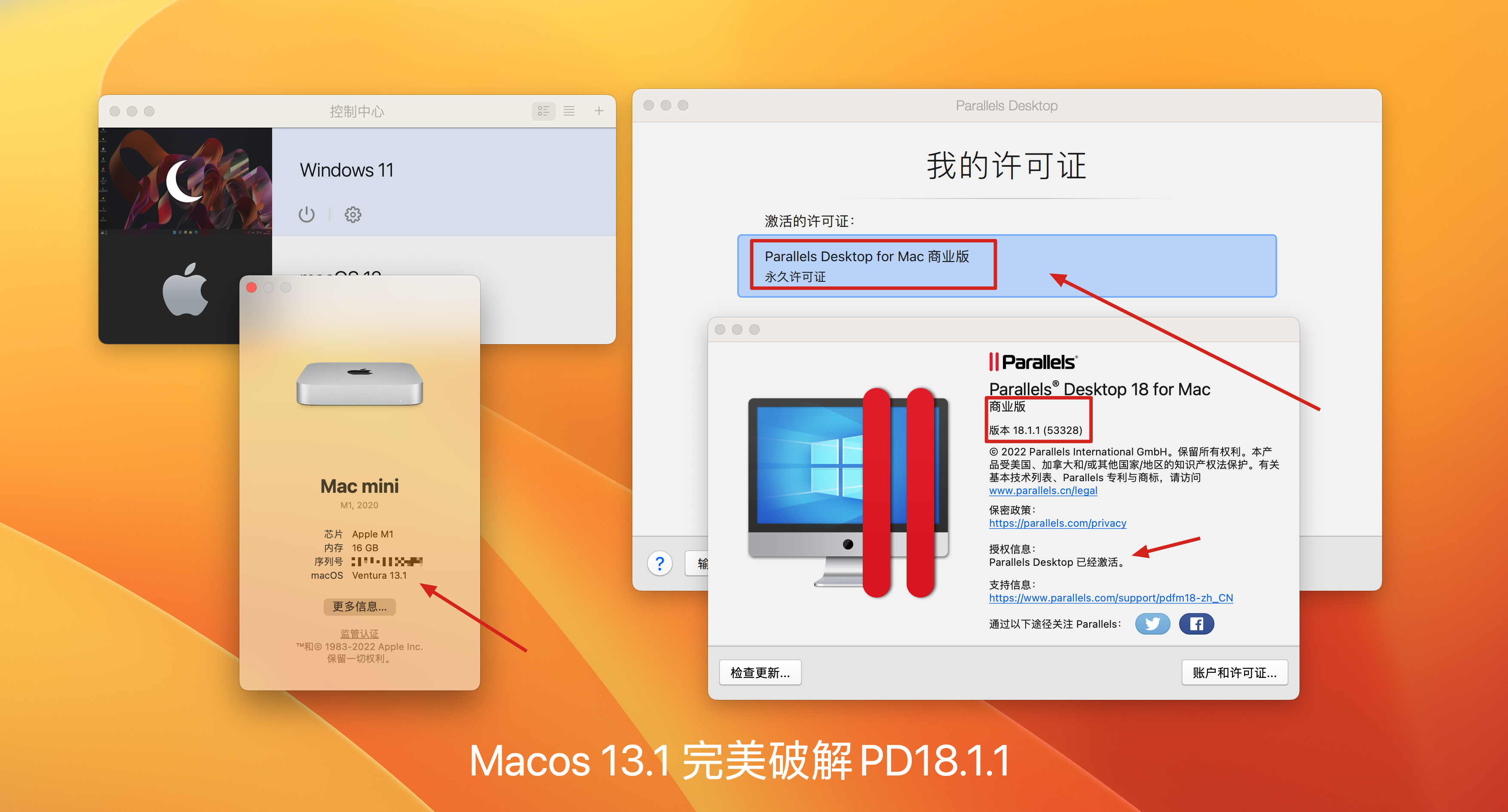 Parallels Desktop for Mac v19.0.0(54570) 中文激活版 支持intel/M1/2 pd虚拟机-3