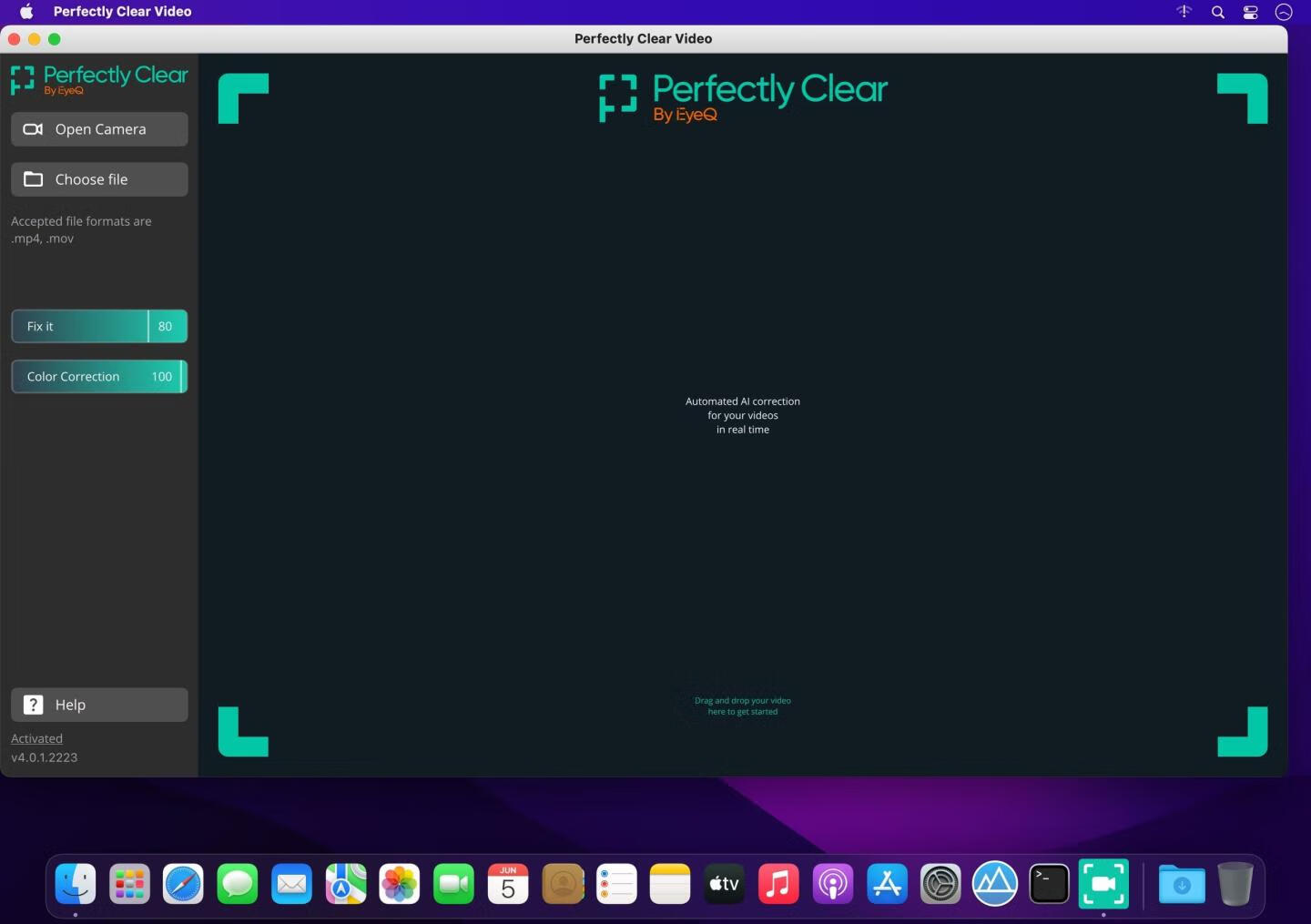 Perfectly Clear Video for Mac v4.6.0.2597激活版 AI视频增强工具-1