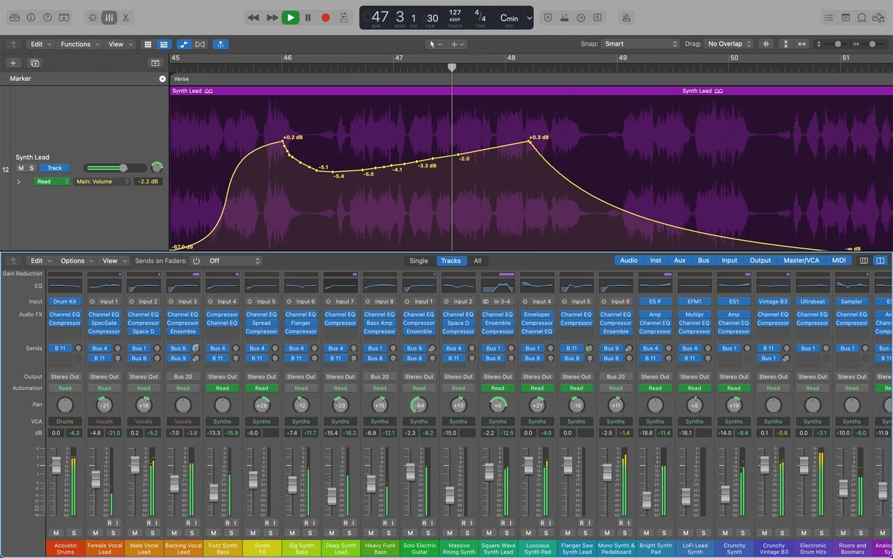 Logic Pro X v10.7.9 中文激活版 苹果专业音频制作软件-5