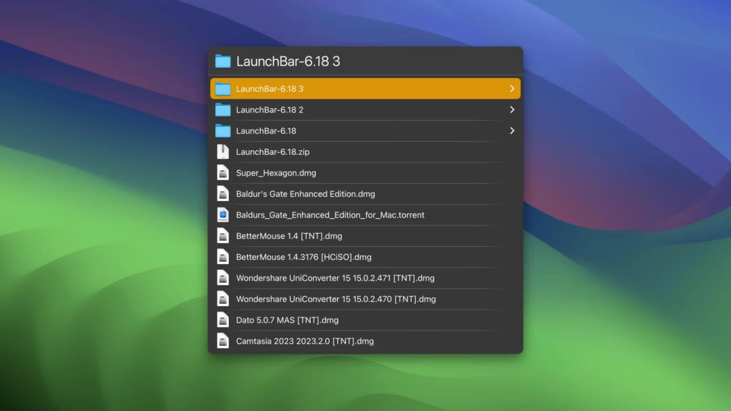 LaunchBar for Mac v6.18.2英文激活版 程序快速启动工具-1