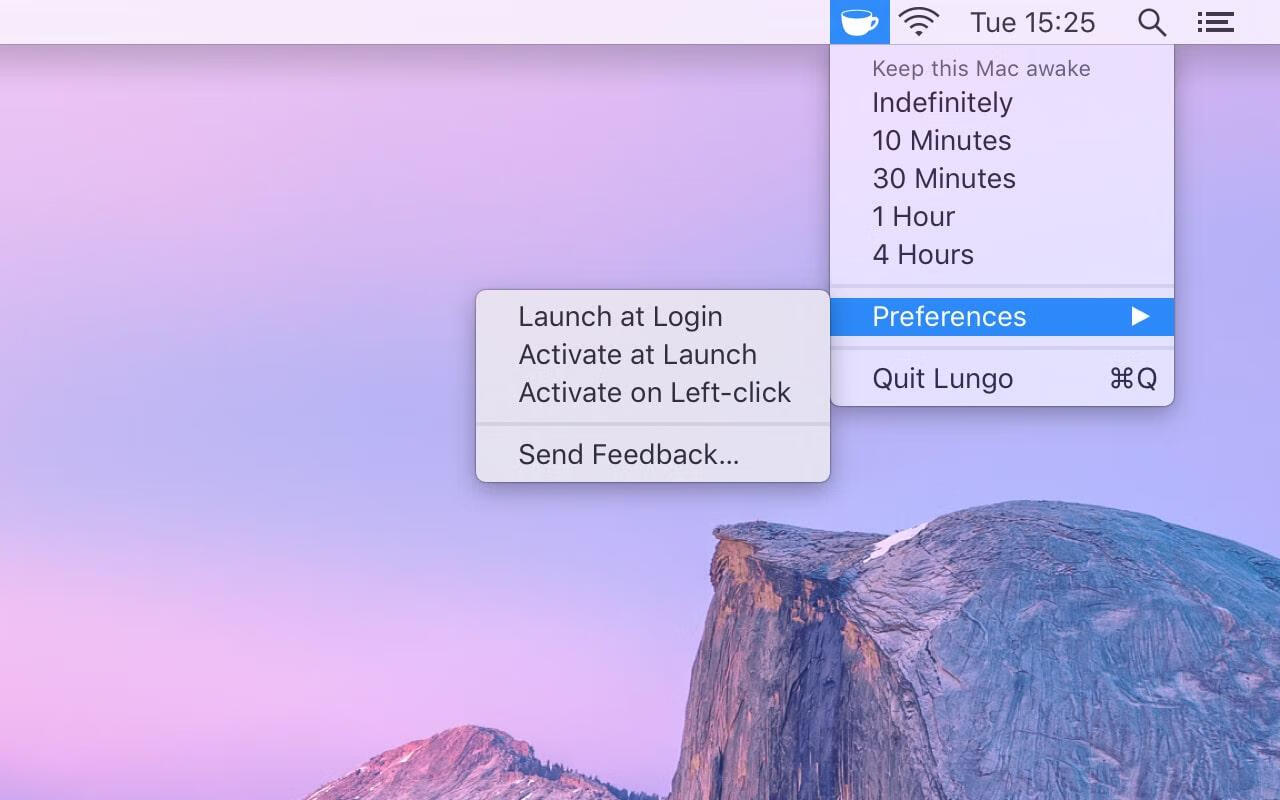 Lungo for Mac v2.4.2激活版 防止休眠软件-4