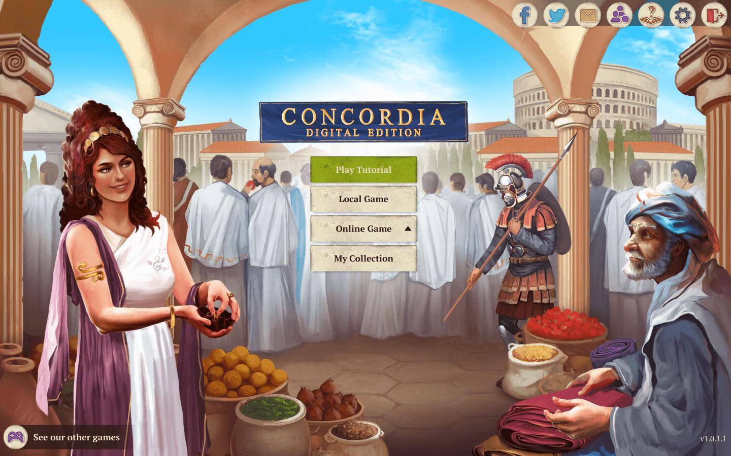 康考迪亚：数字版 Concordia: Digital Edition for Mac v1.3.2 英文原生版 附DLC-1