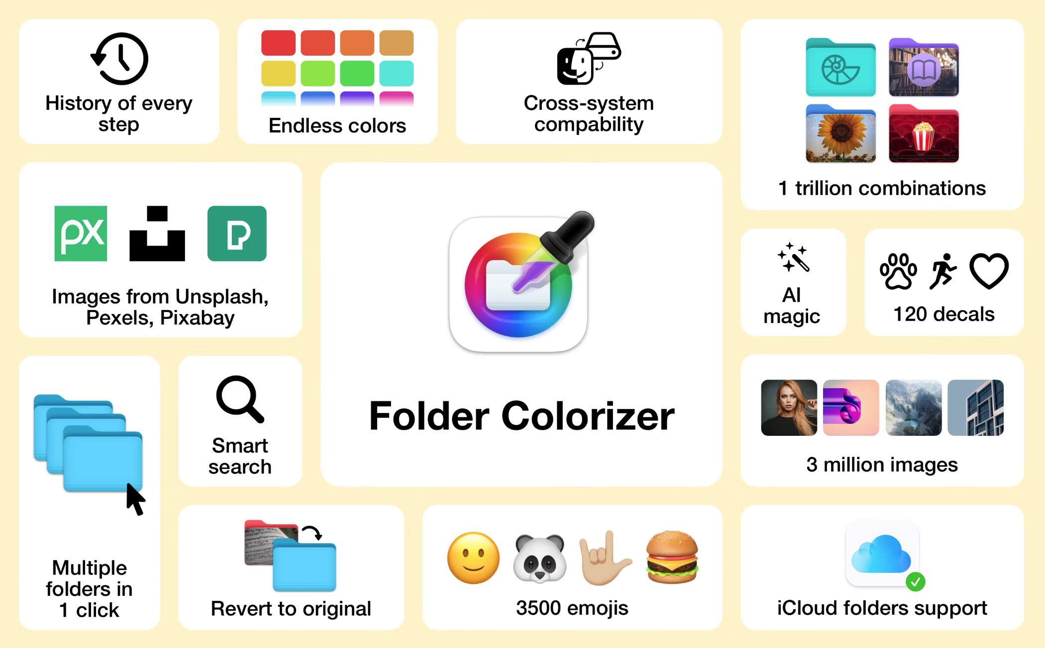 Folder Colorizer for Mac v4.7.2 个性文件夹图标设置软件 直装版-5