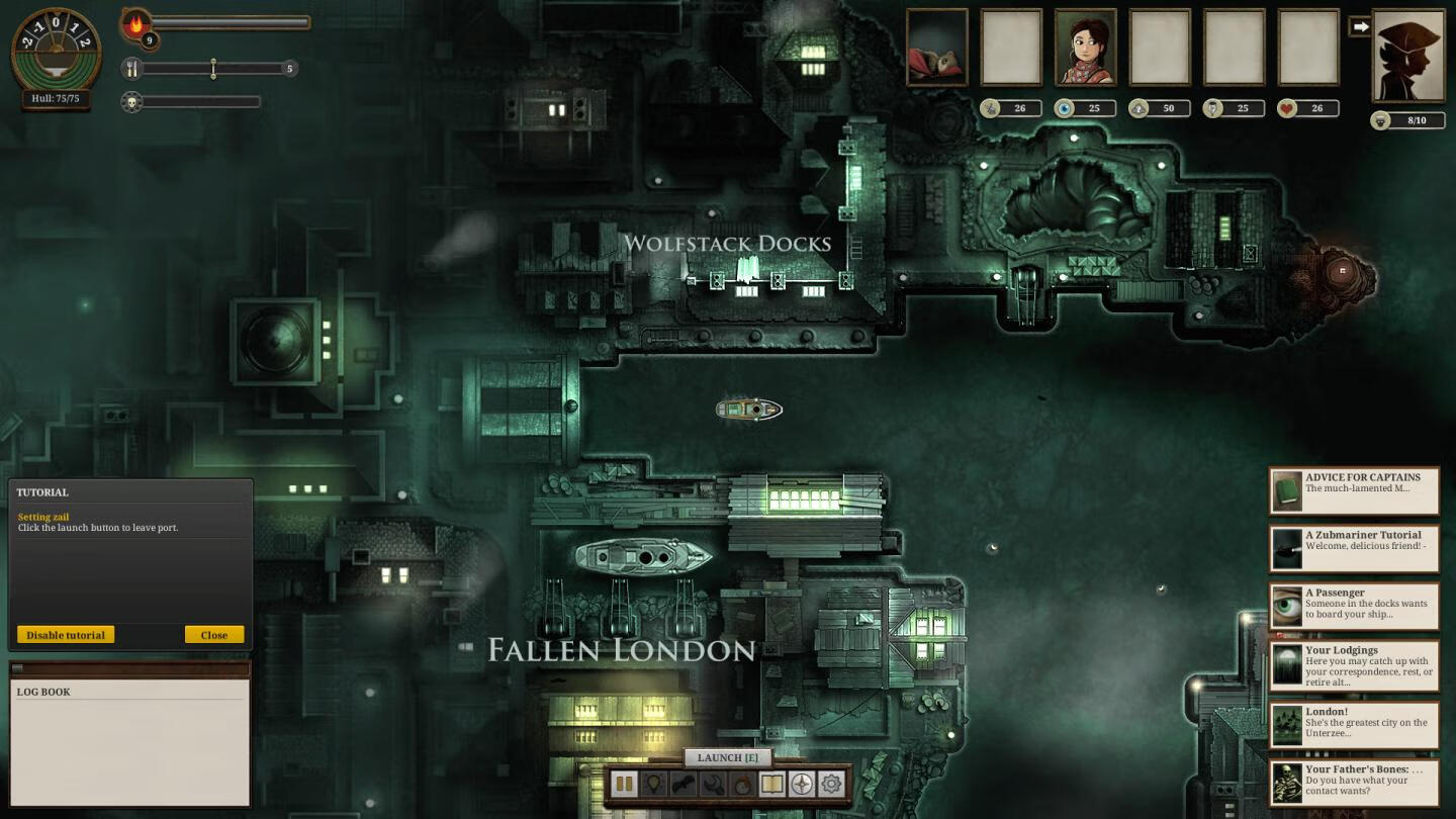 无光之海 SUNLESS SEA for Mac v2.2.11.3212 英文原生版 附DLC Z潜水员-3