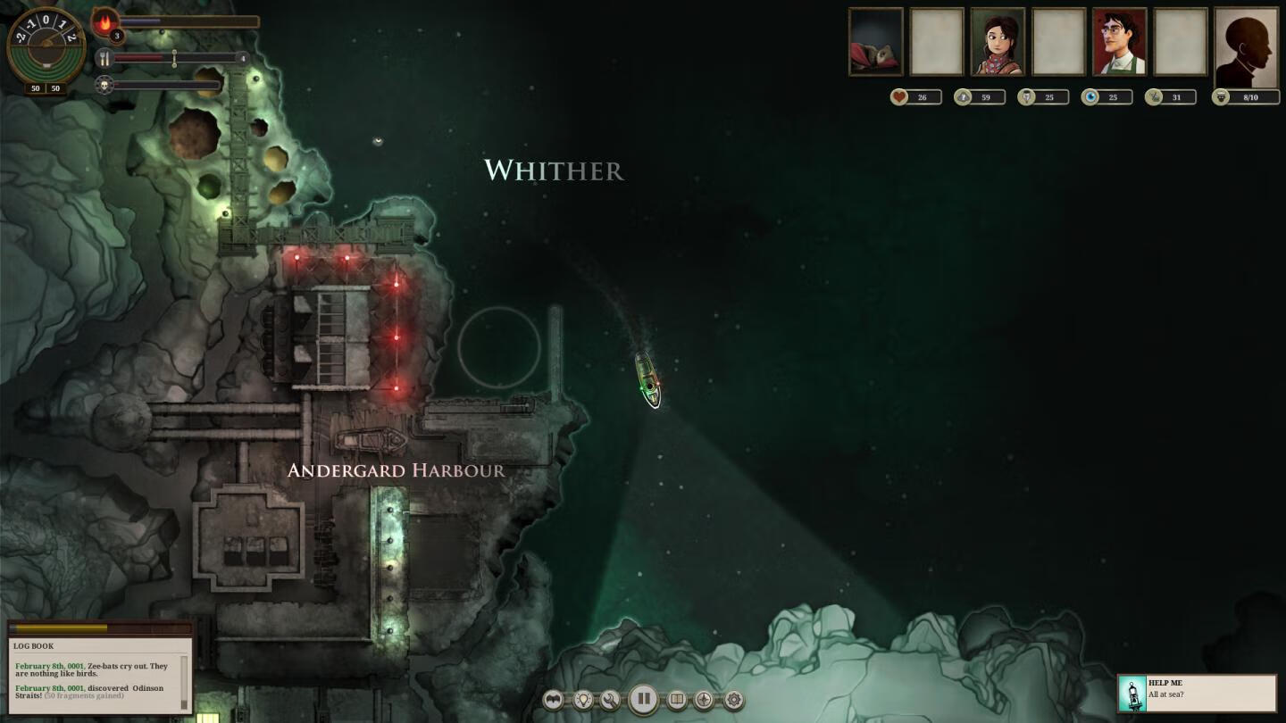 无光之海 SUNLESS SEA for Mac v2.2.11.3212 英文原生版 附DLC Z潜水员-11