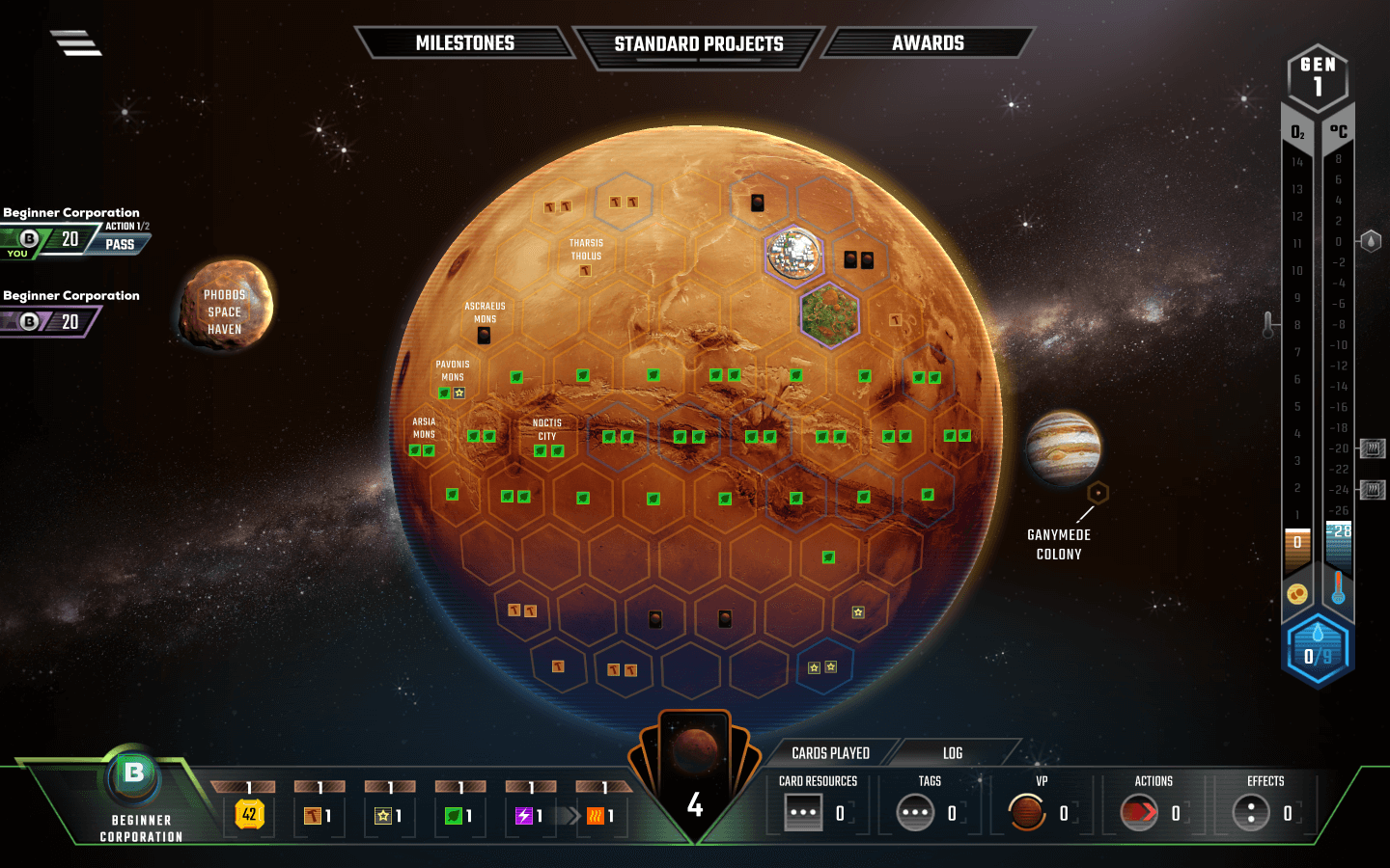 殖民火星 Terraforming Mars for Mac v2.0000.3.12730 英文原生版附DLC-3