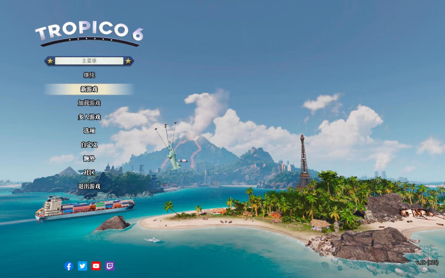 海岛大亨6 Tropico 6 for Mac v21(1109) 中文原生版 含全部DLC-6