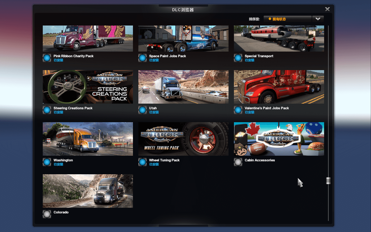 美国卡车模拟 American Truck Simulator for Mac v1.46.3.6s 中文原生版含DLC-10