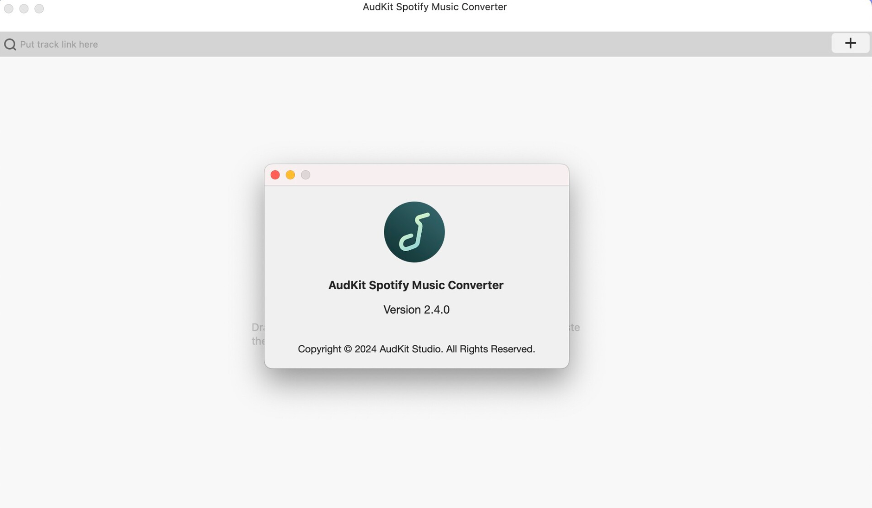 AudKit Spotify Music Converter for Mac v2.4.0 音乐转换器 激活版-1