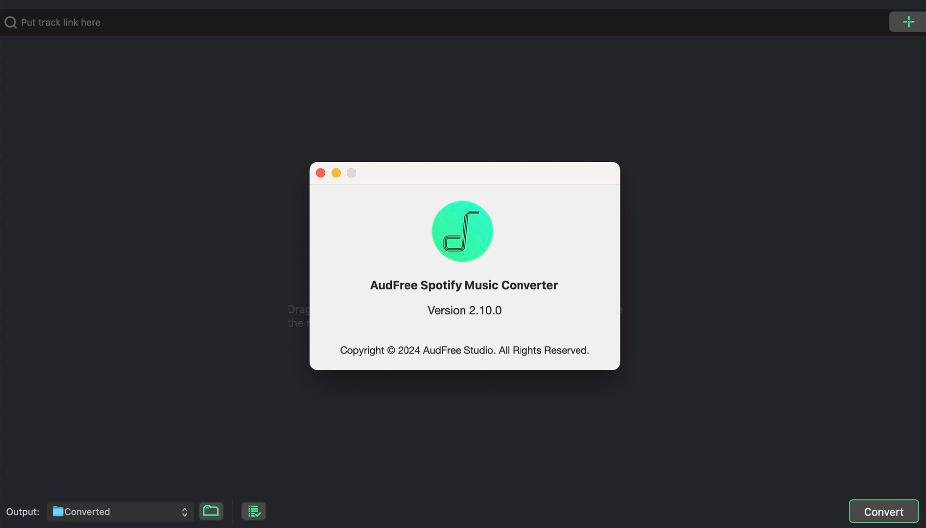 AudFree Spotify Music Converter for Mac v2.10.0 Spotify音乐转换器 激活版-1