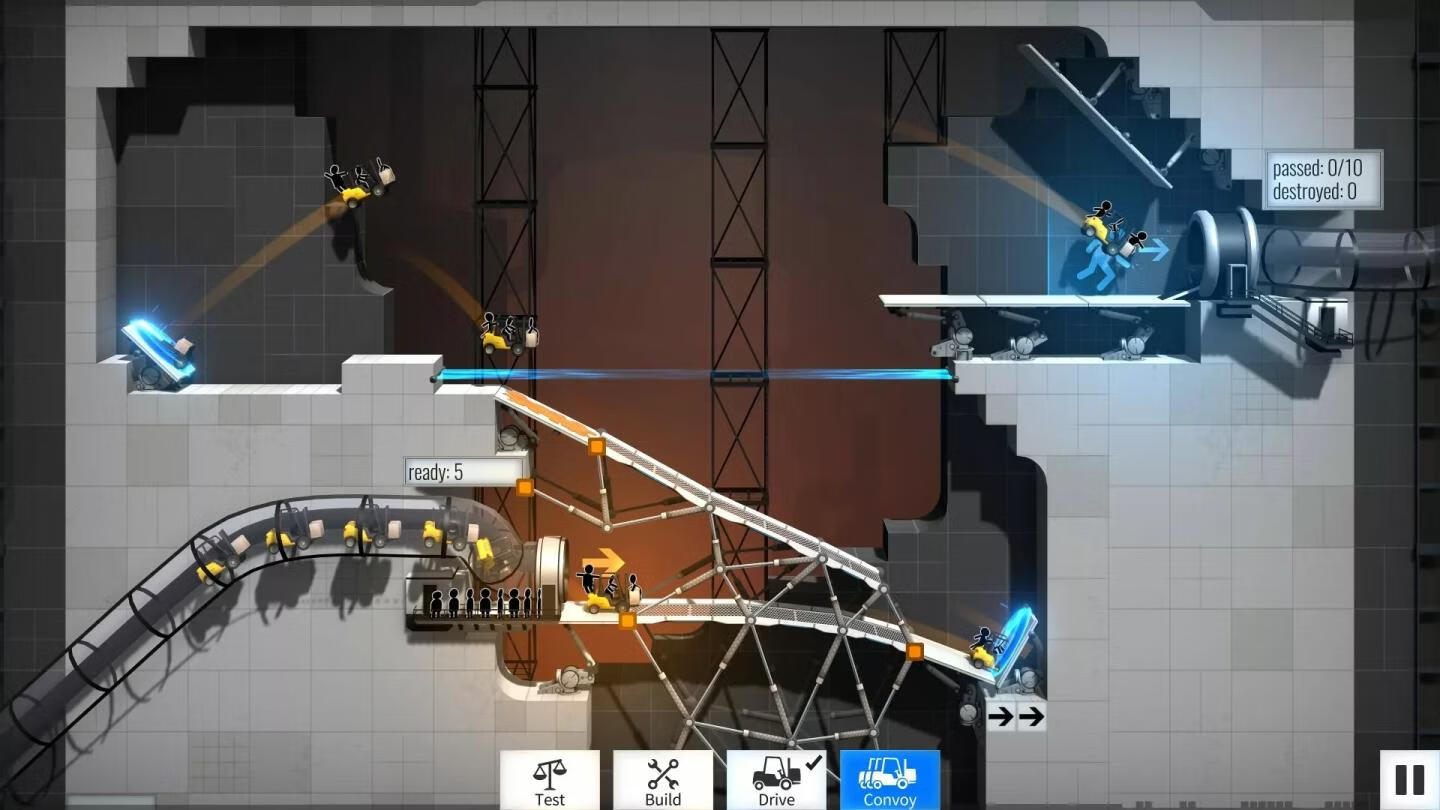 桥梁建造师传送门 Bridge Constructor Portal for Mac v1.4.40233 中文原生版附DLC-6