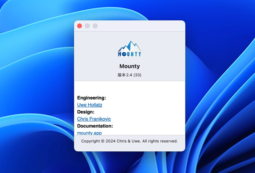 Mounty for Mac v2.4 NTFS格式读写工具 免费版-1