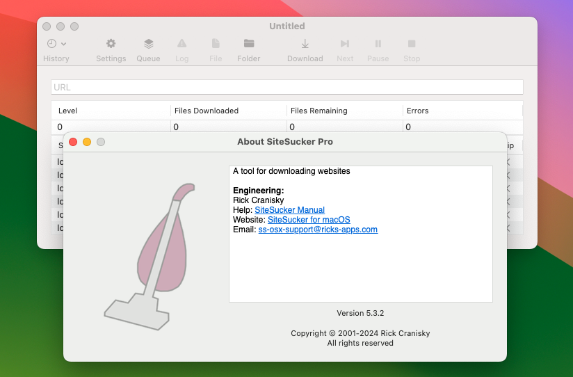 SiteSucker Pro for Mac v5.3.2 汉化版 专业的网站下载工具-1