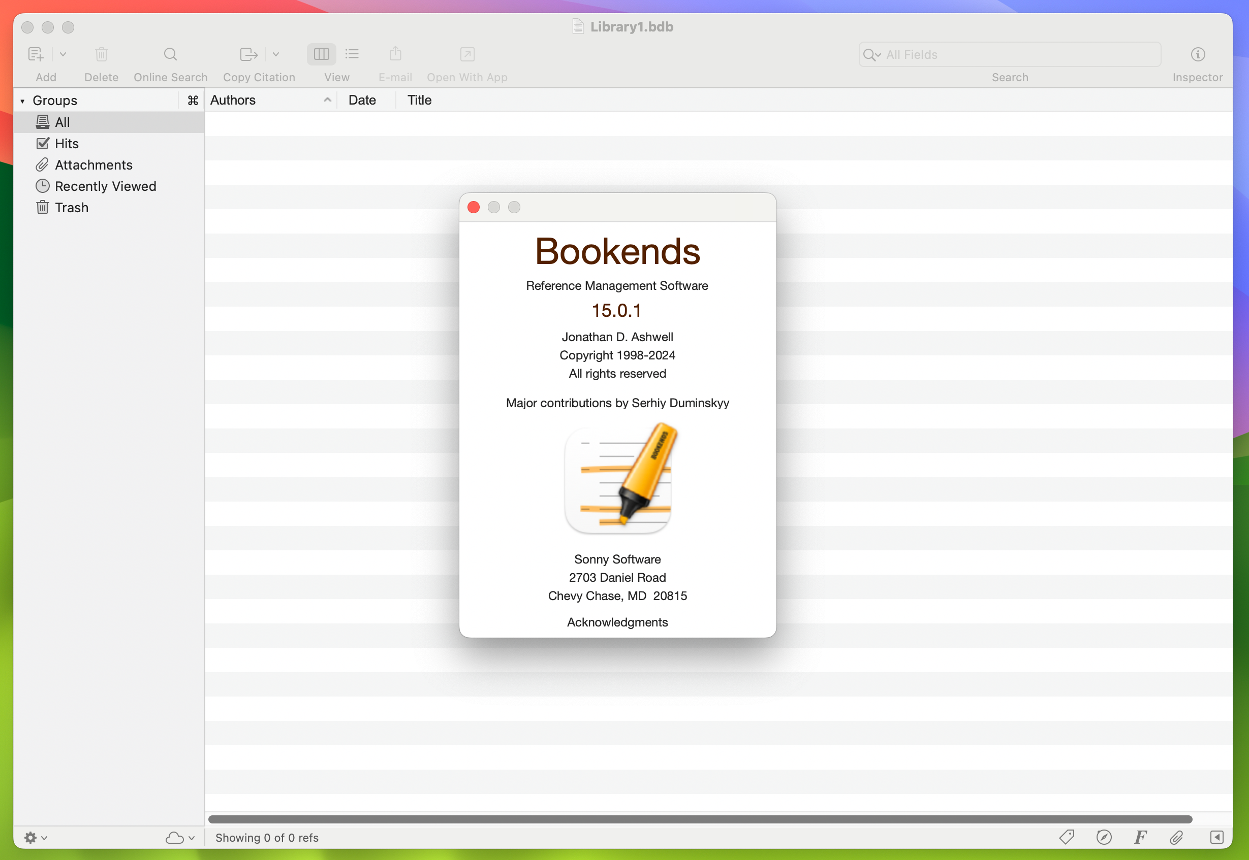 Bookends for Mac v15.0.1 文献书籍下载管理 注册版-1