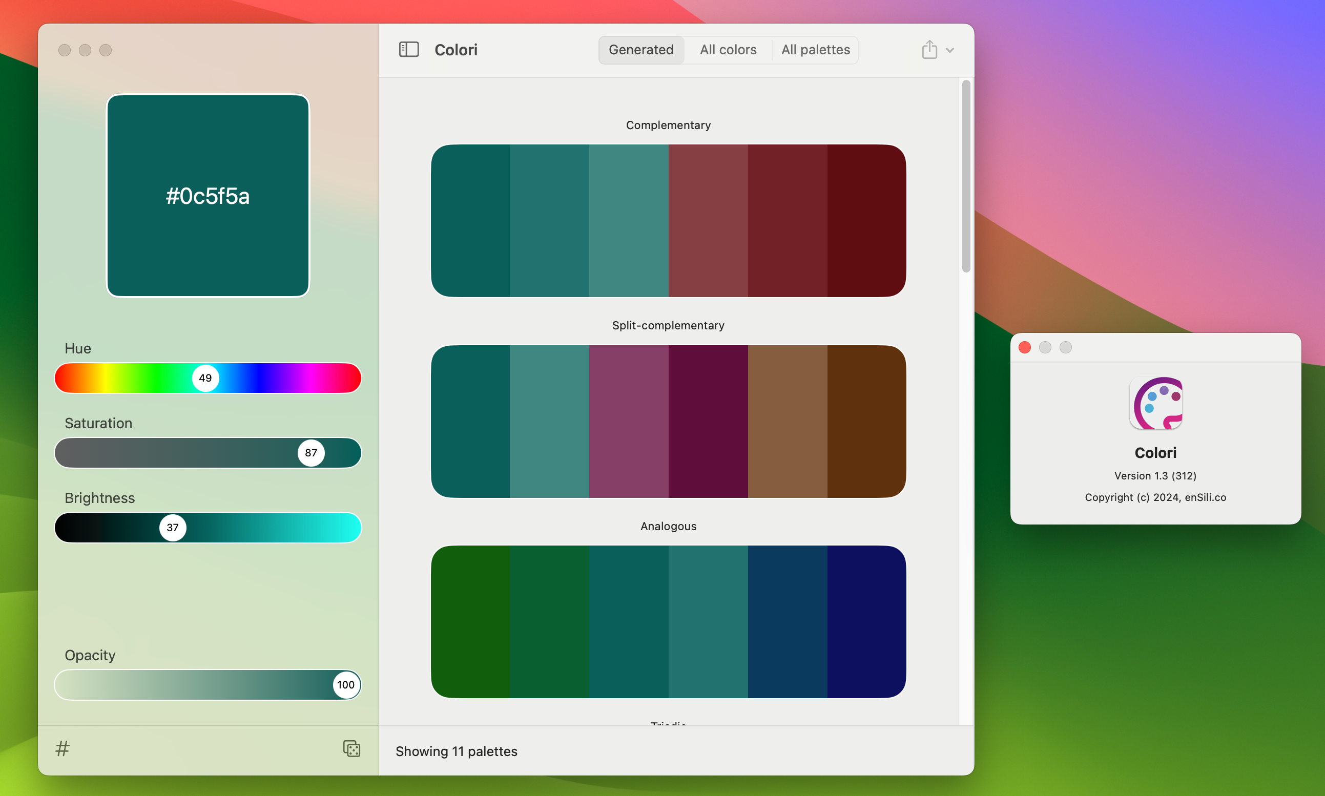 Colori for Mac v1.3 颜色设计软件 激活版-1