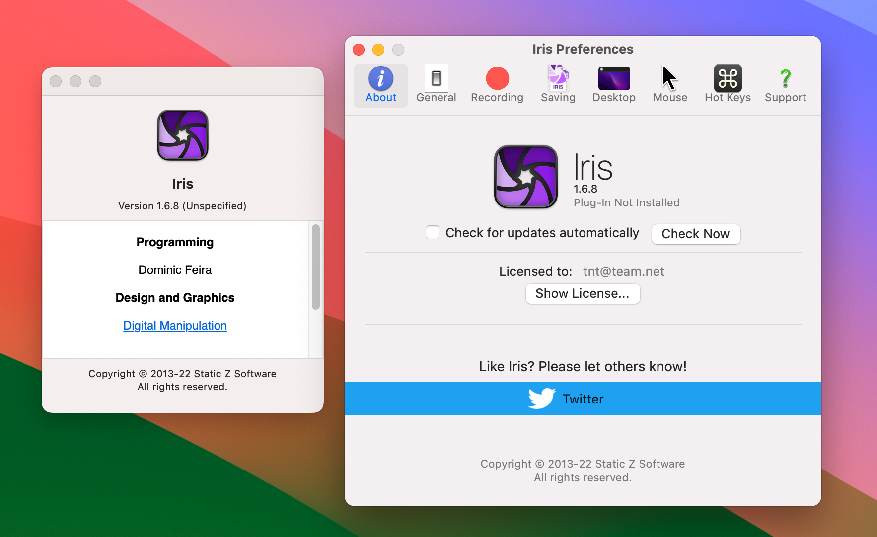 Iris for Mac v1.6.8 屏幕录像软件 激活版-1