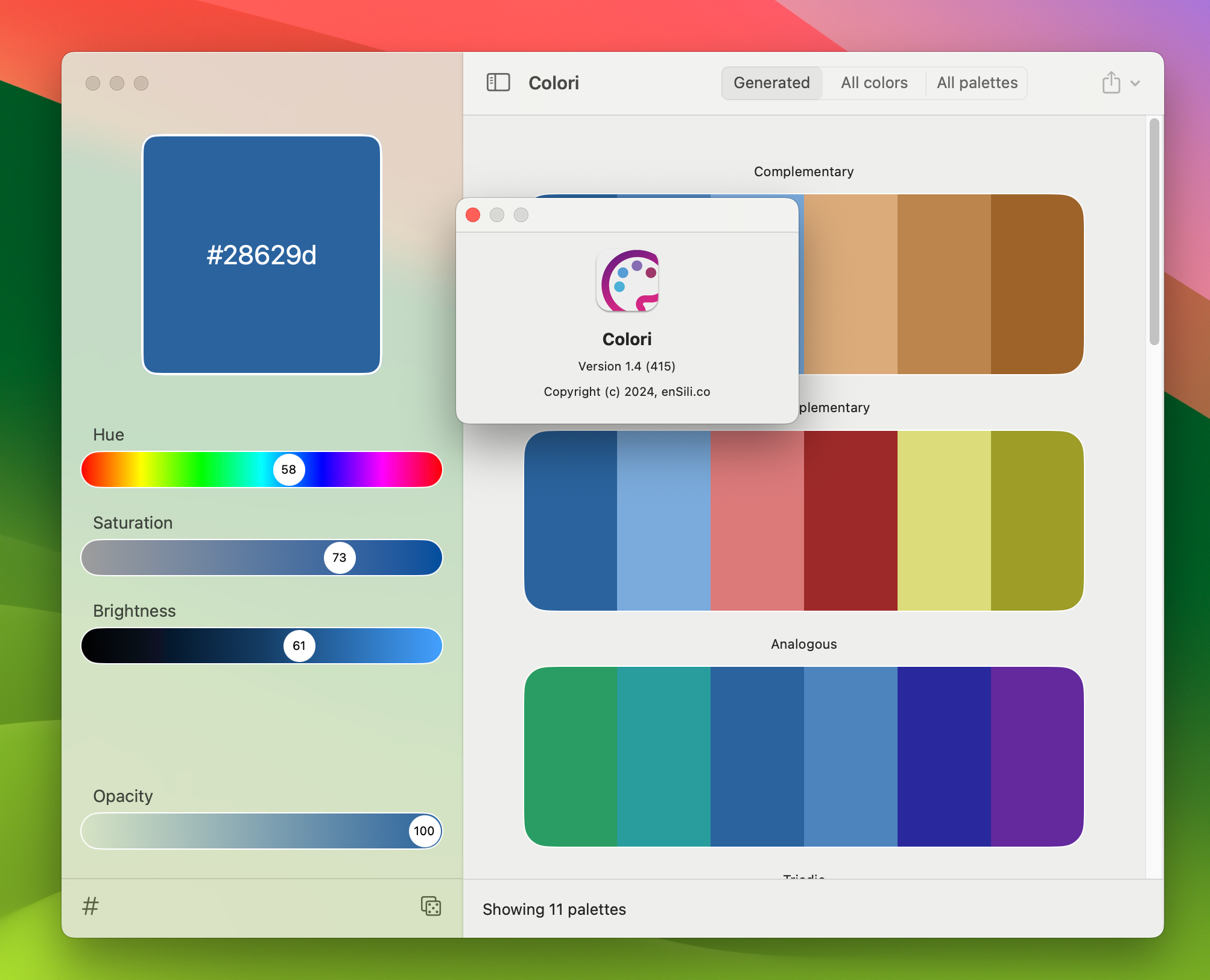 Colori for Mac v1.4 颜色设计软件 激活版-1