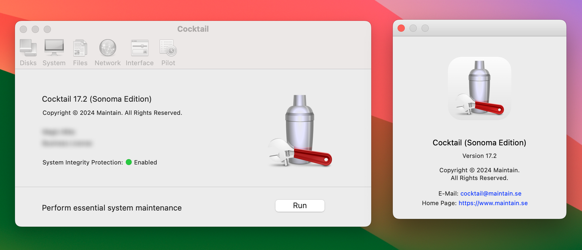 Cocktail for Mac v17.2 系统清理工具 激活版-1