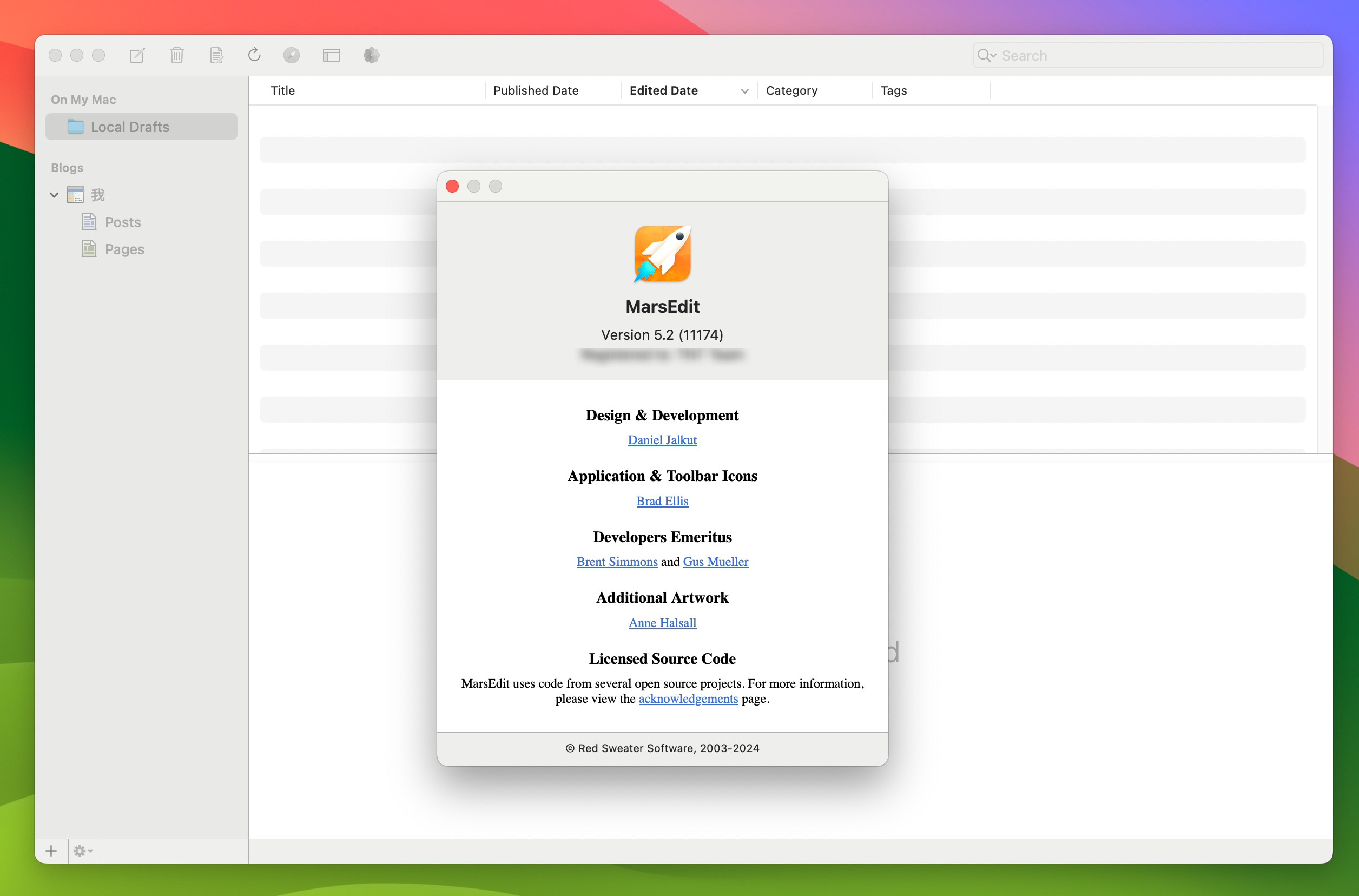 MarsEdit 5 for Mac v5.2.0 博客博文编辑管理工具 免激活版-1