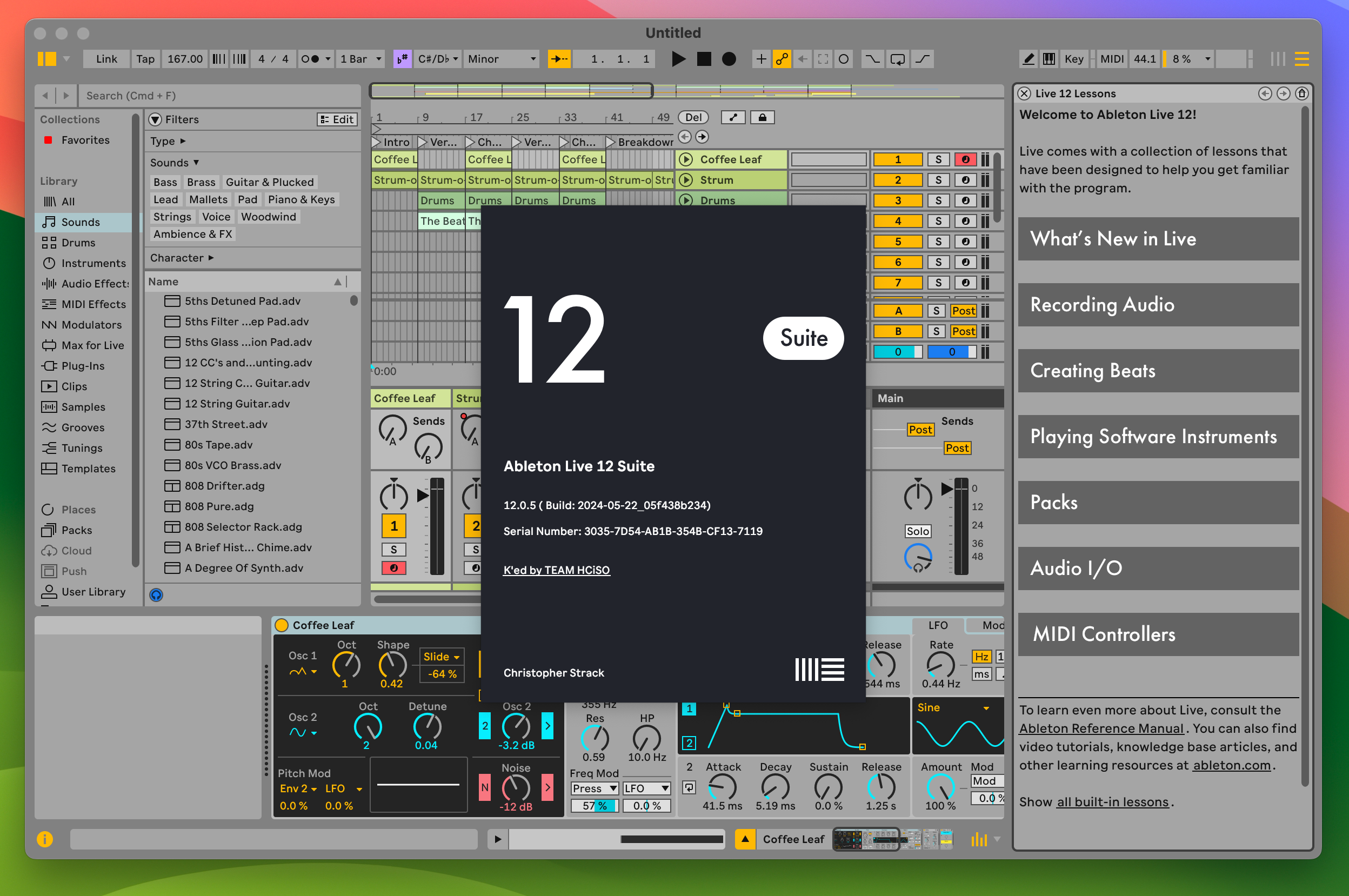 Ableton Live 12 Suite for Mac v12.0.5 专业的音乐制作工具 激活版-1