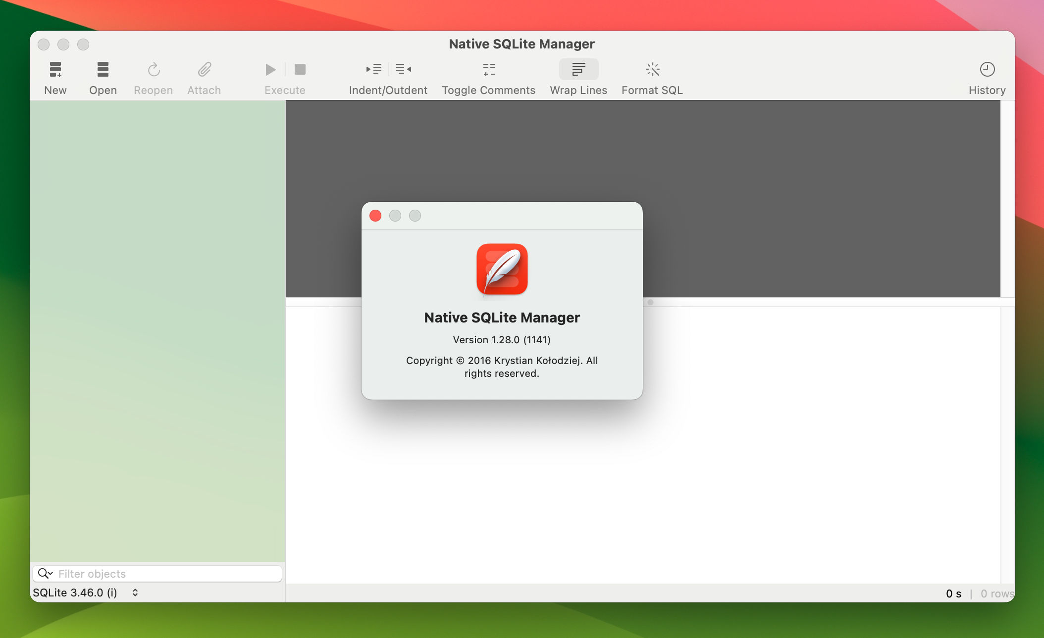 Native SQLite Manager for Mac v1.20.0 极简SQLite数据库管理器 激活版-1