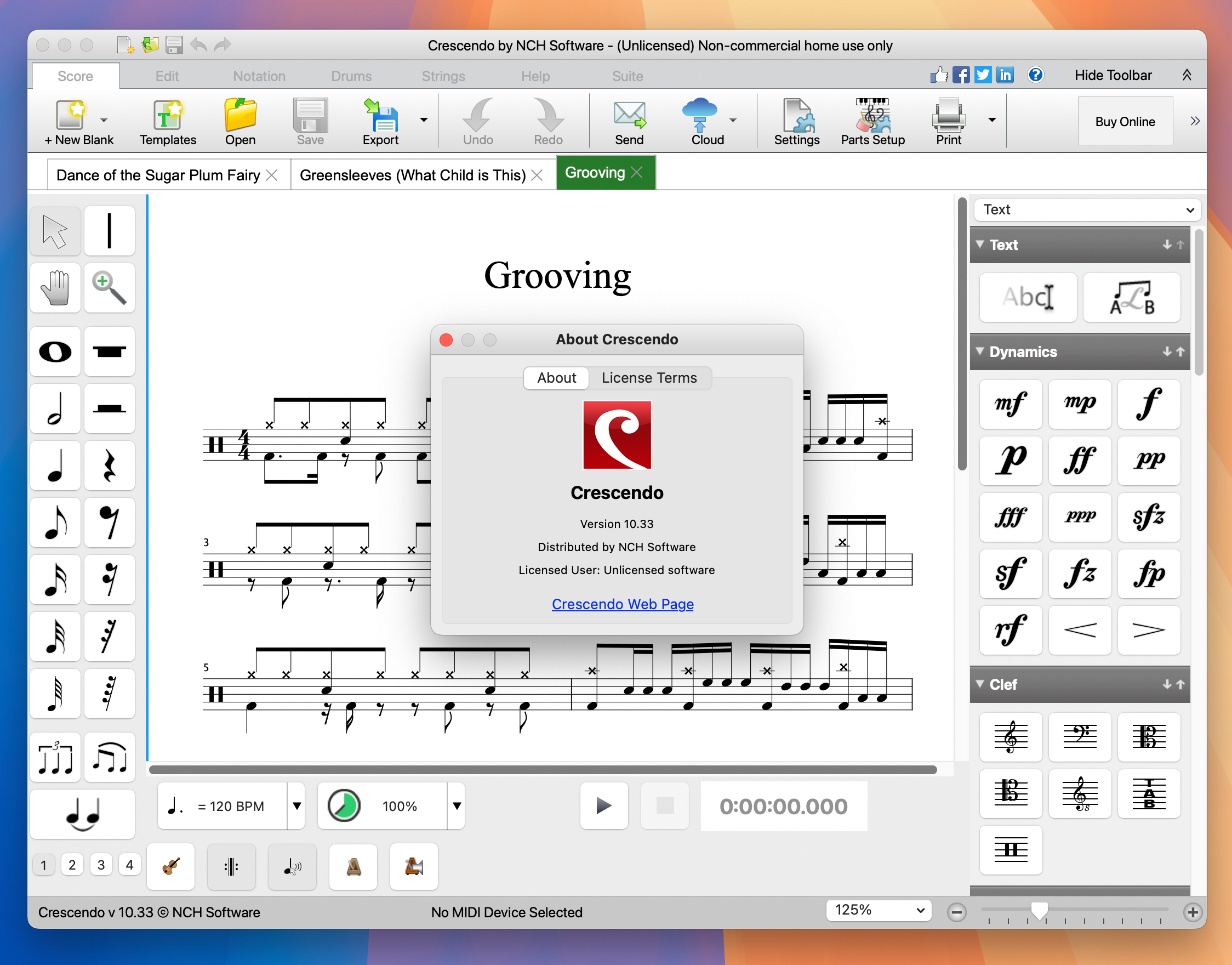 Crescendo Masters for Mac v10.33 音乐创作软件 激活版-1