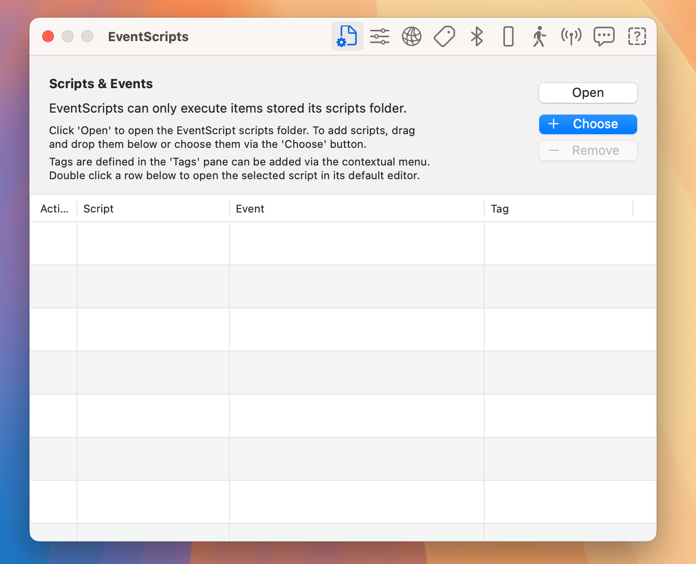 EventScripts for Mac v1.35 AppleScripts脚本触发器 激活版-1