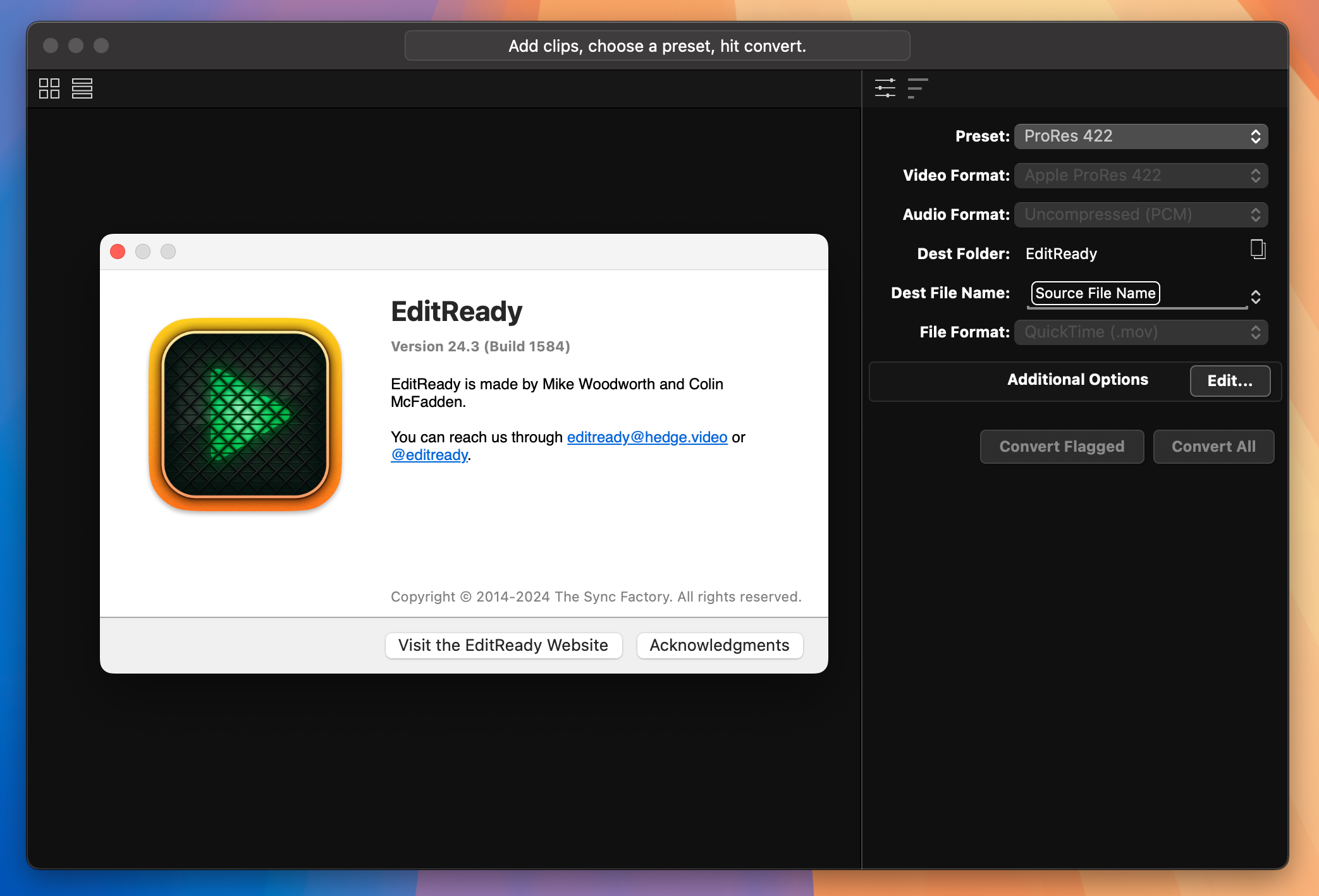 EditReady for Mac v24.3 专业视频转码器 直装版-1