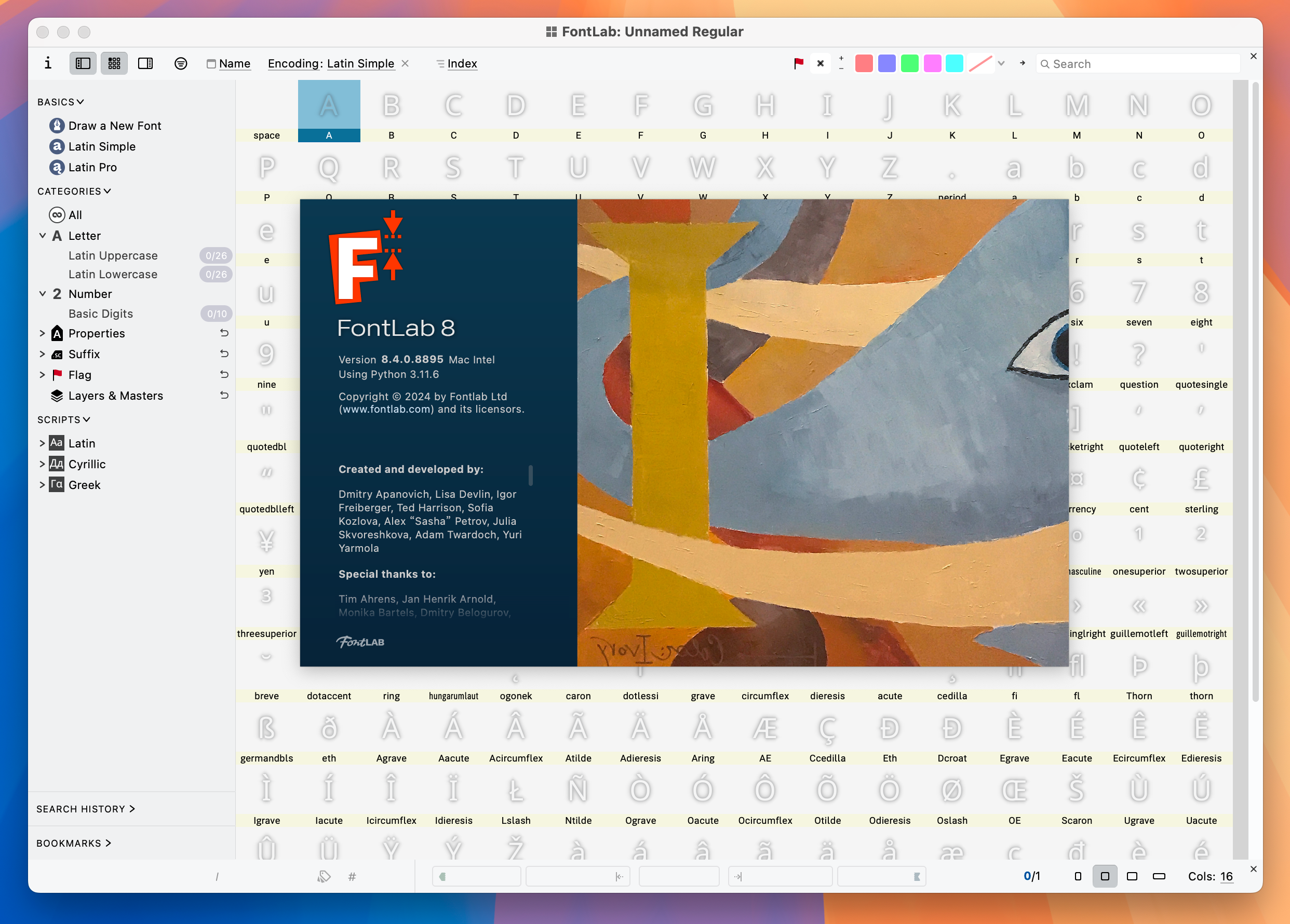 FontLab 8 for Mac v8.4.0.8895 字体设计编辑软件 激活版-1