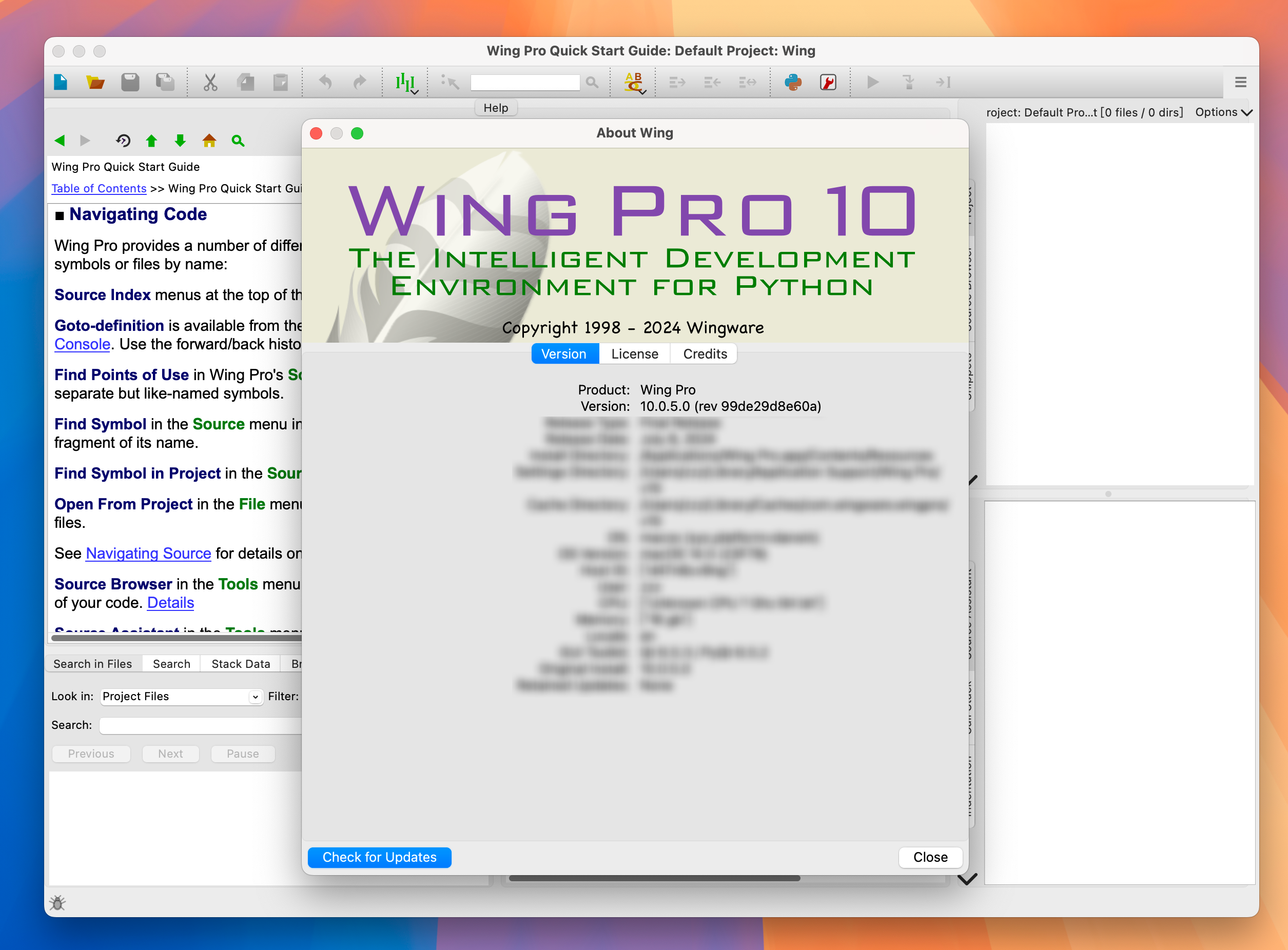 Wing Pro 10 for Mac v10.0.5 专业Python集成开发工具 注册激活版-1