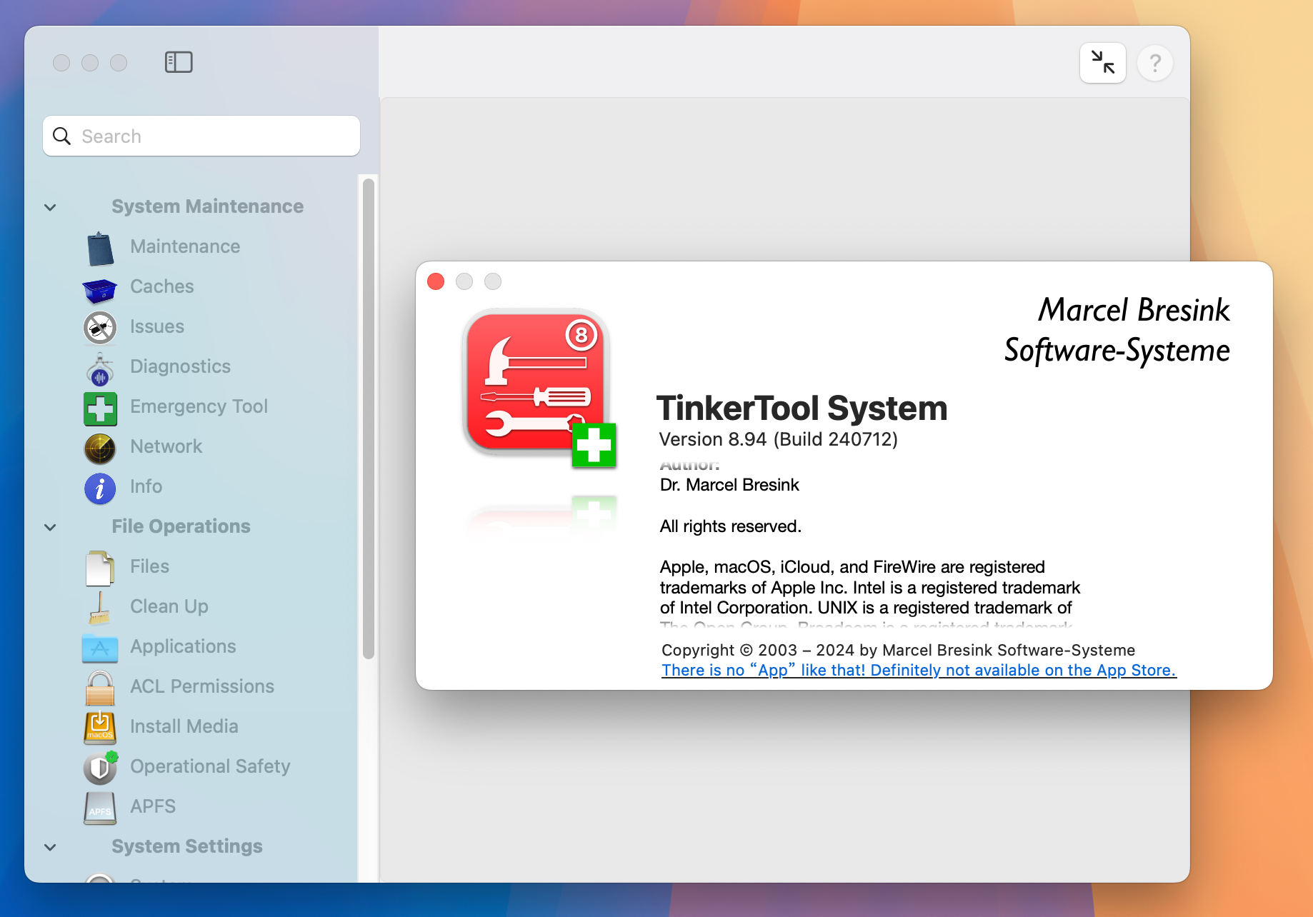 TinkerTool System for Mac v8.94 Mac系统设置维护工具 激活版-1