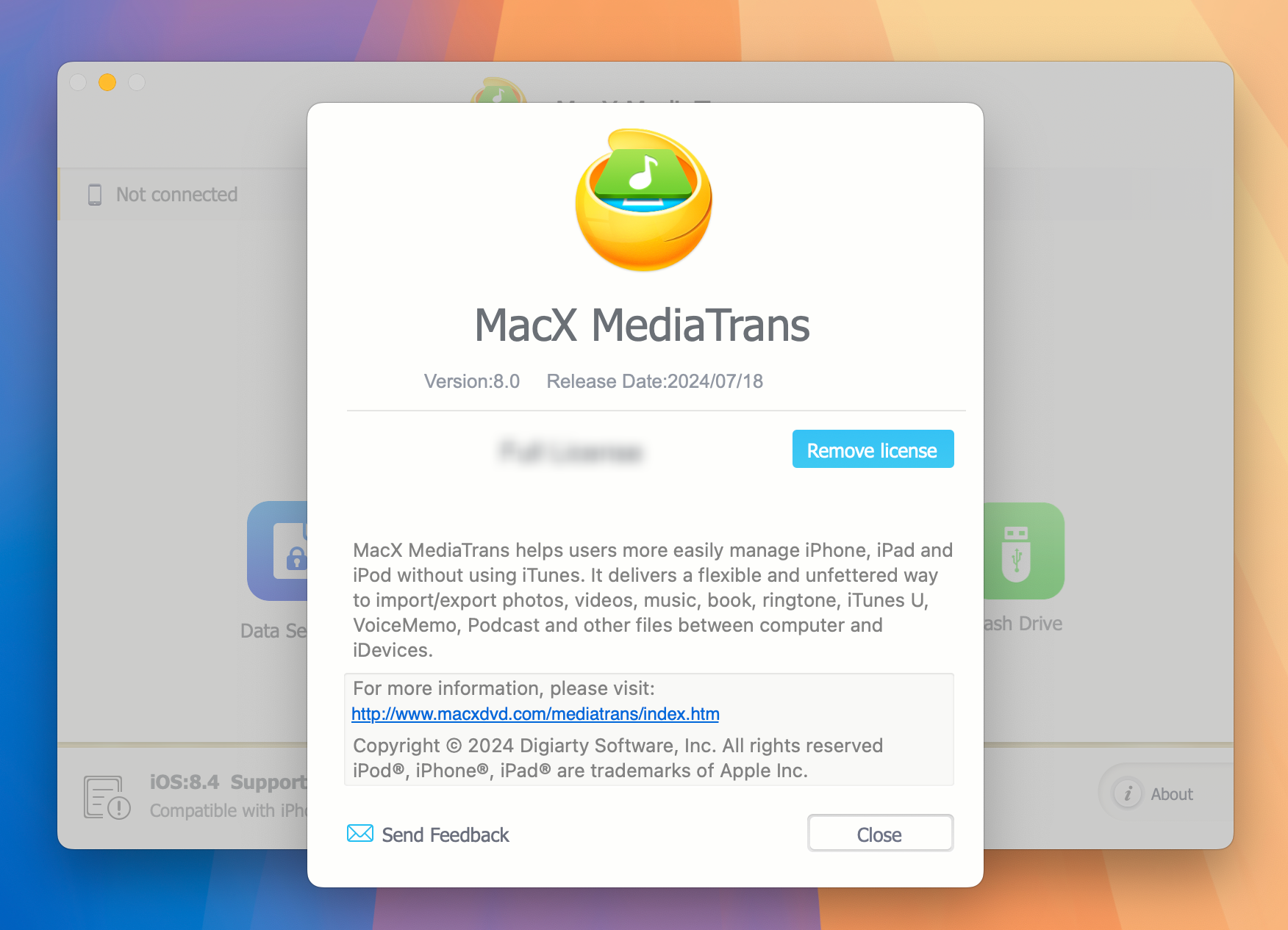 MacX MediaTrans for Mac v8.0 iPhone手机管理工具 激活版-1