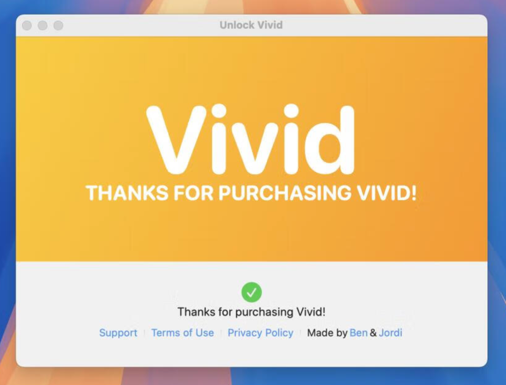 Vivid for Mac v2.9.1 屏幕亮度增强工具 激活版-1