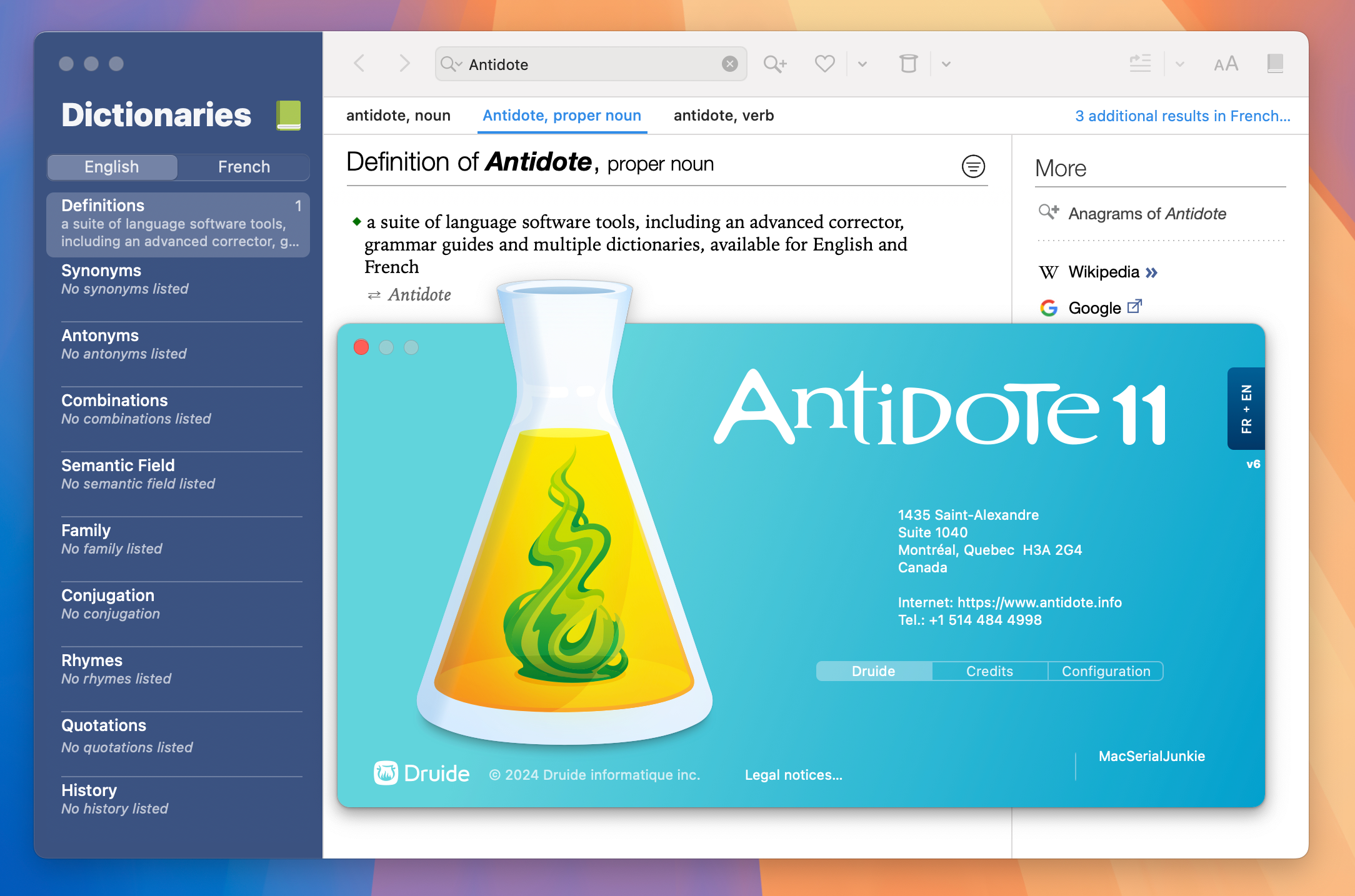 Antidote 11 for Mac v11.6 英语法语学习软件 激活版-1