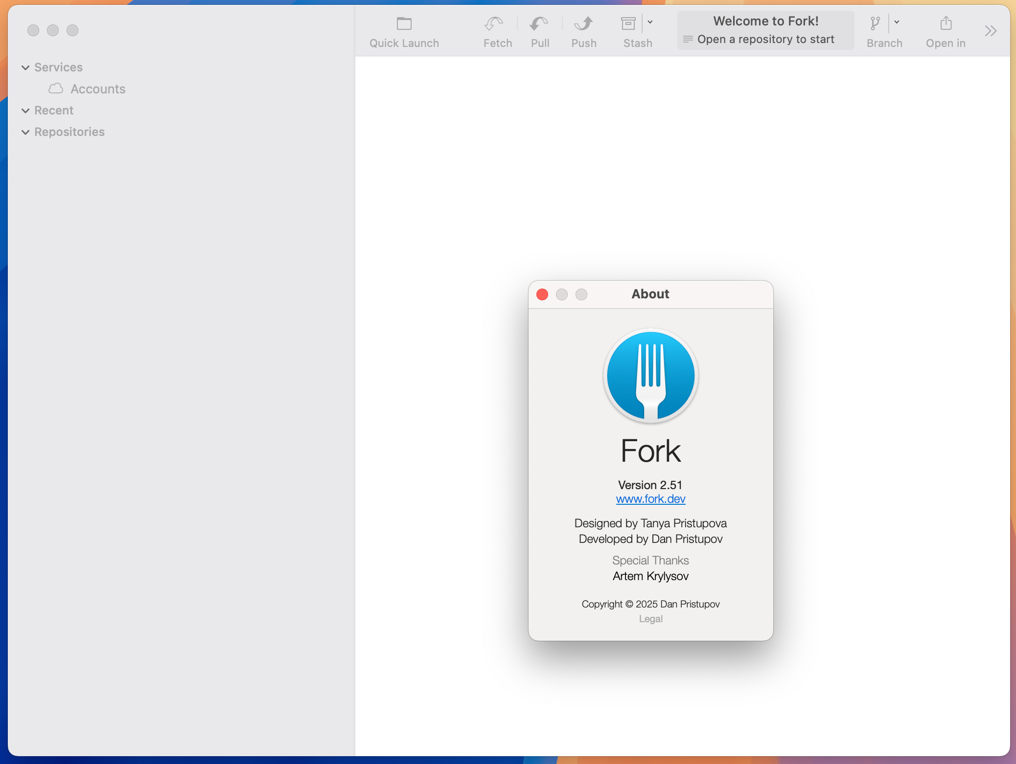 Fork for Mac v2.51 Git客户端管理工具 激活版-1