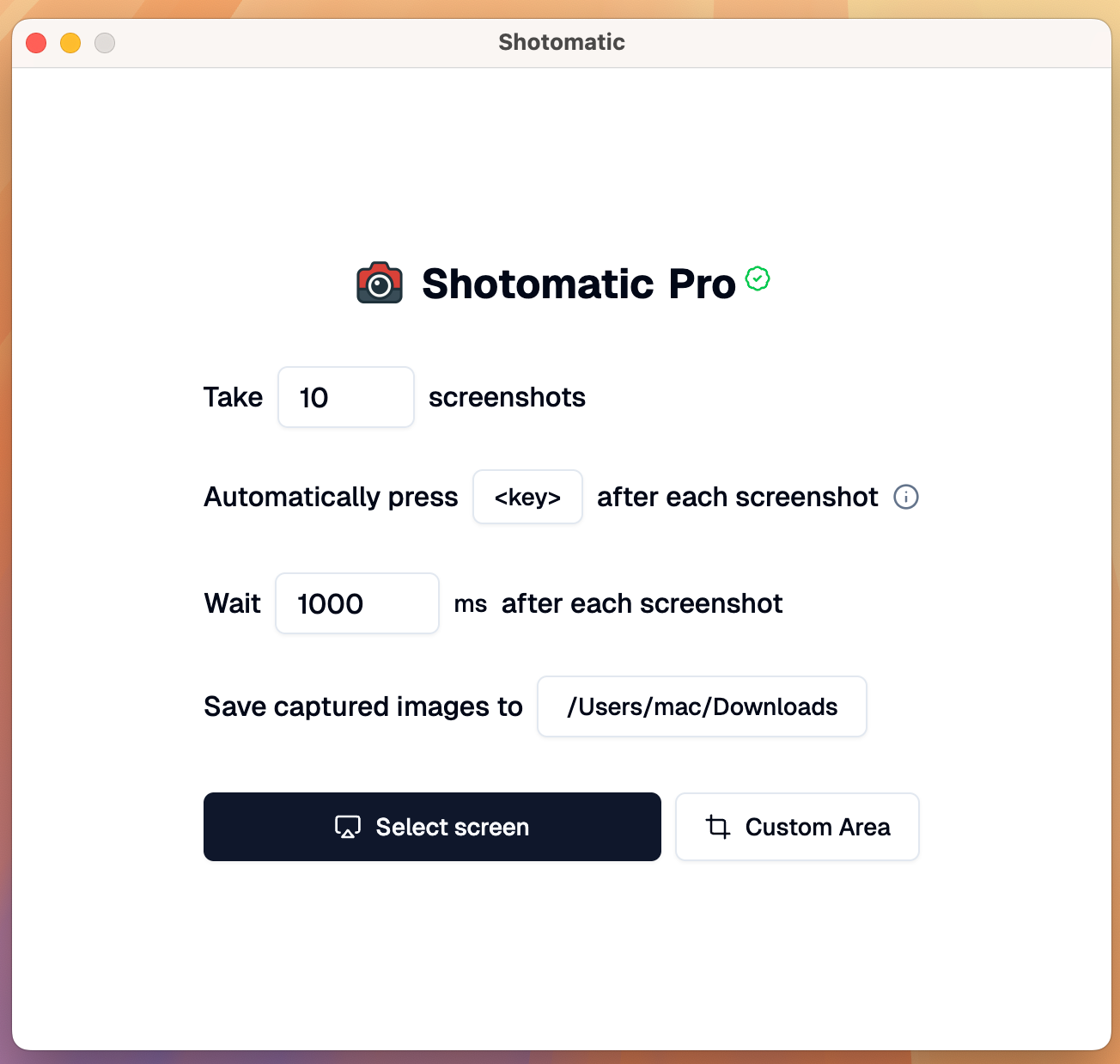 Shotomatic for Mac v1.0.3 截图自动化工具 激活版-1