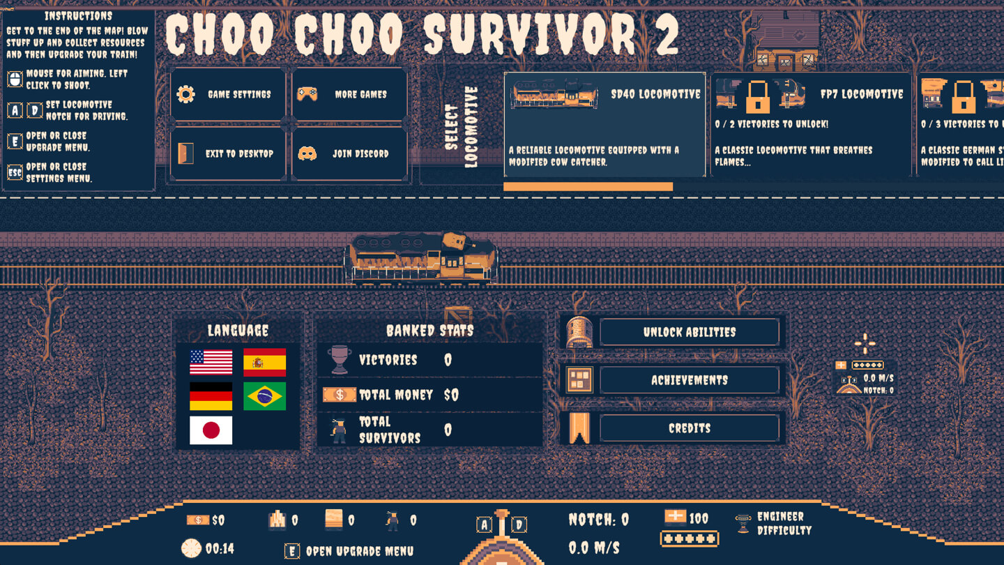 ChooChoo幸存者2 Choo Choo Survivor 2 for Mac v1.0 英文原生版-1