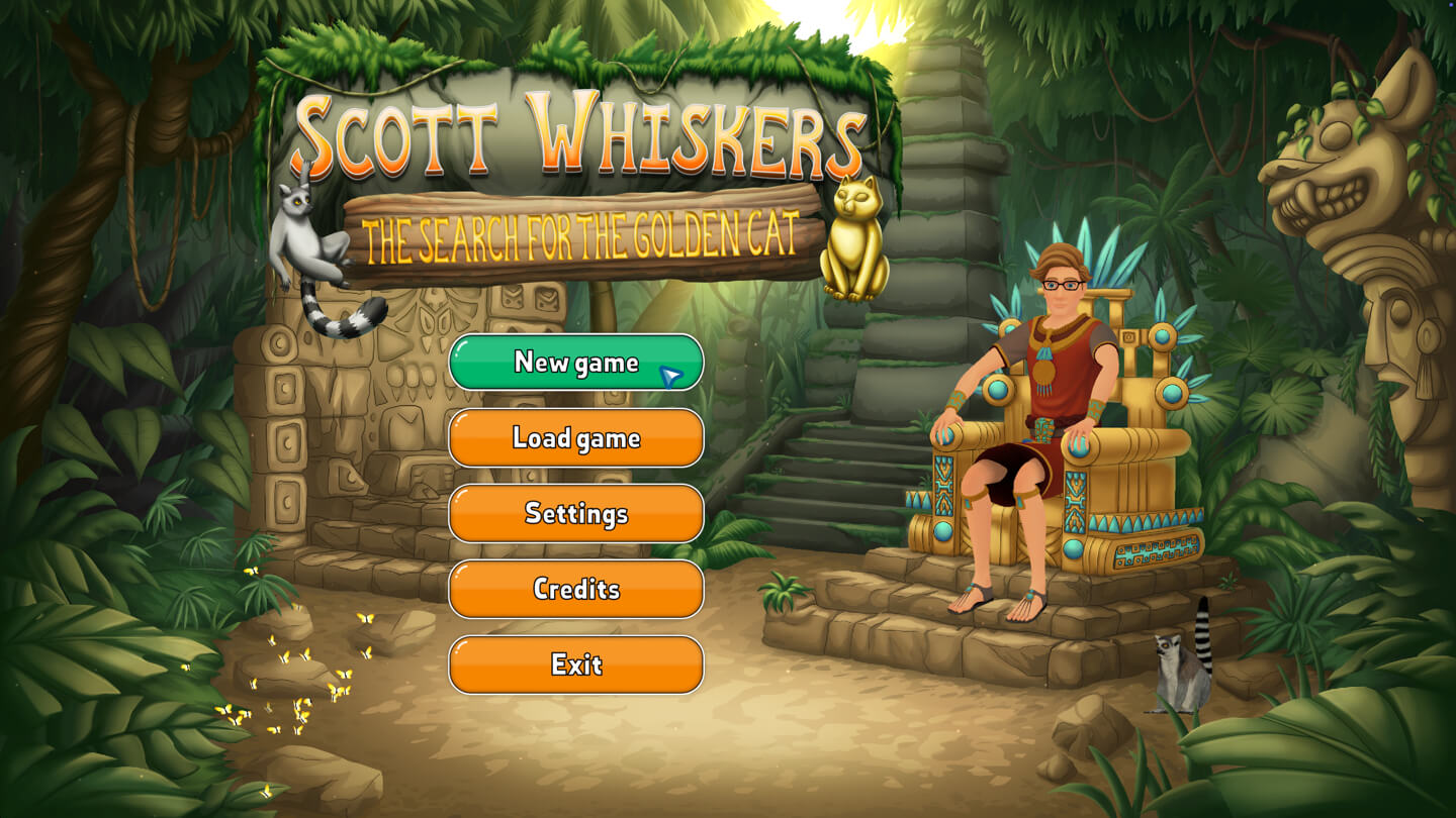 斯科特威斯克斯：寻找金猫 Scott Whiskers: the Search for the Golden Cat for Mac v1.0.43 英文原生版-1