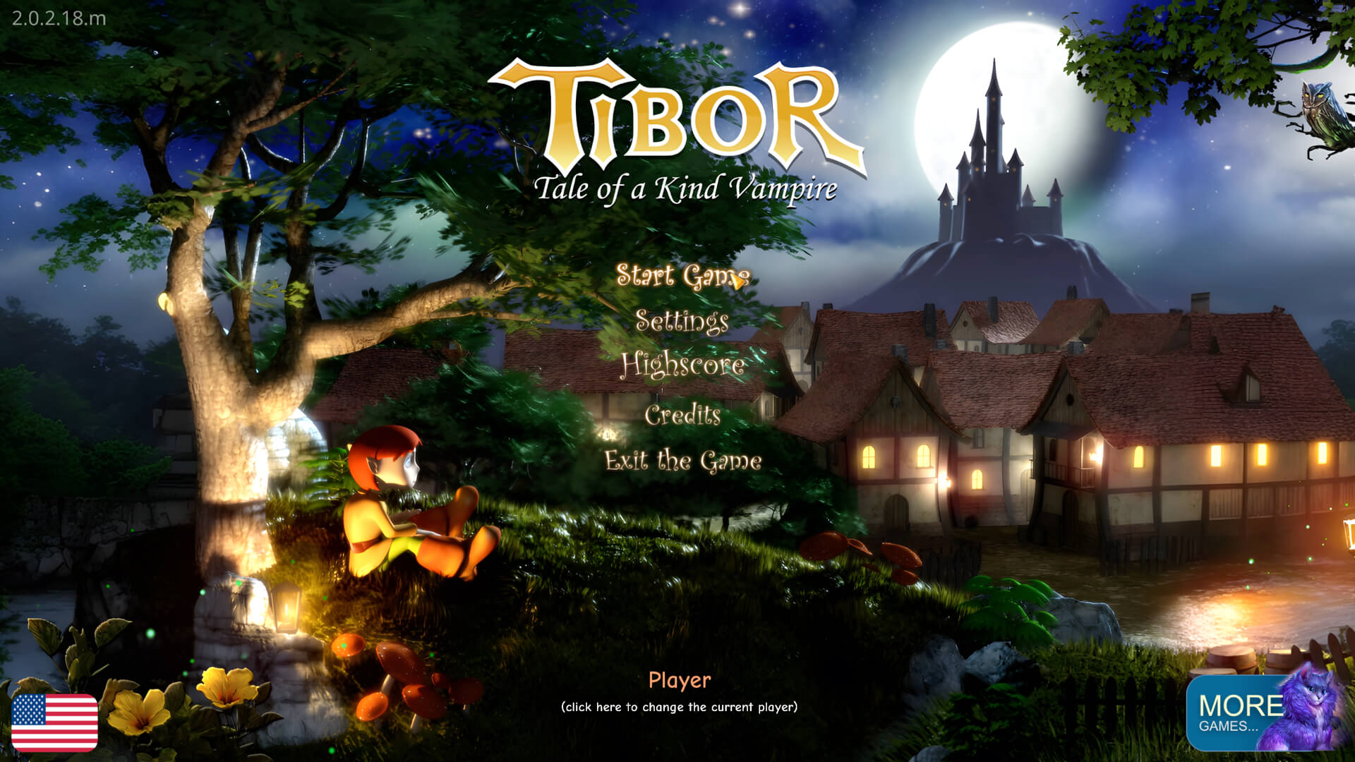 蒂博：善良吸血鬼的故事 Tibor: Tale of a Kind Vampire for Mac v2.0.2.18a 英文原生版-1