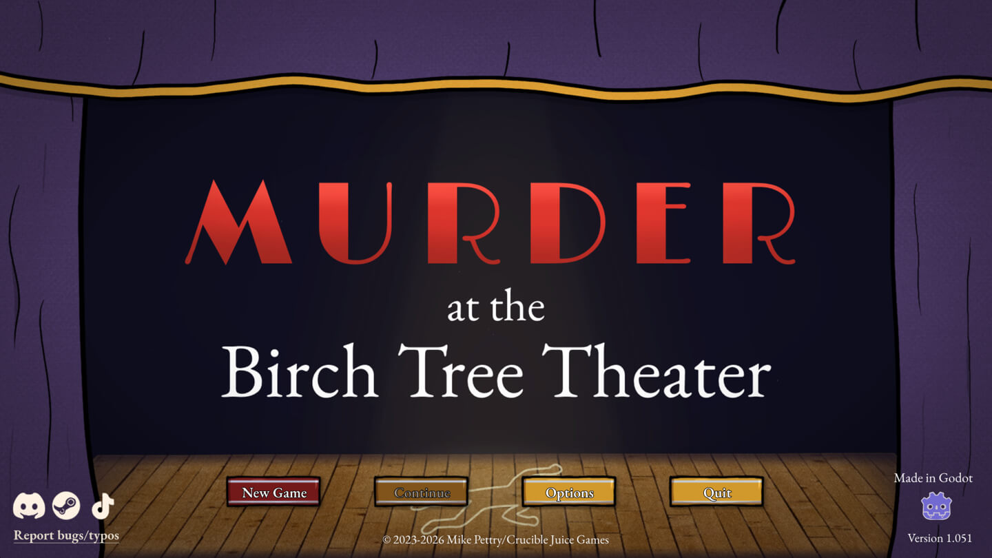 白桦树剧院谋杀案 Murder at the Birch Tree Theater for Mac v1.06 英文原生版-1
