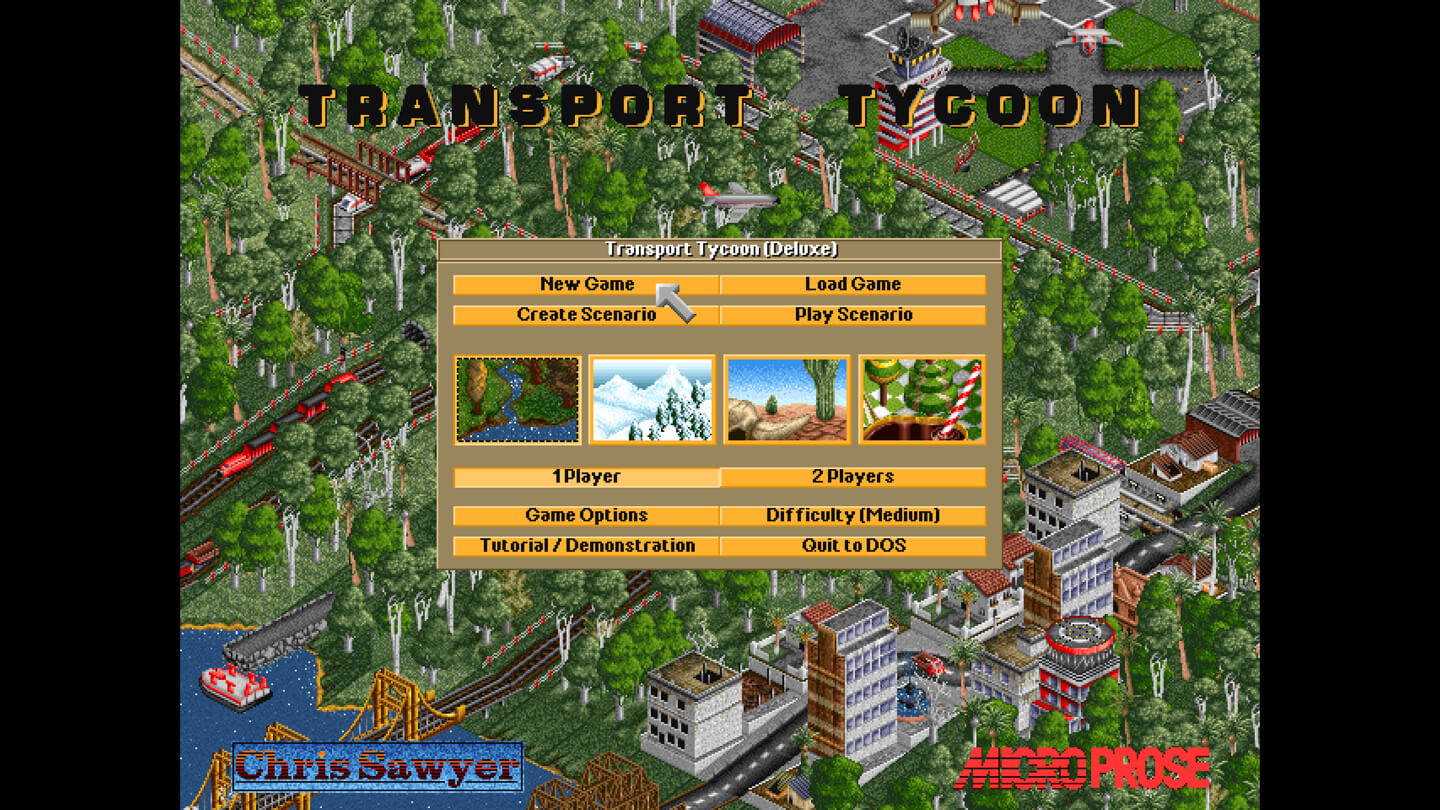 运输大亨豪华版 Transport Tycoon Deluxe for Mac v1.2 英文原生版-1 运输大亨豪华版 Transport Tycoon Deluxe for Mac v1.2 英文原生版-1